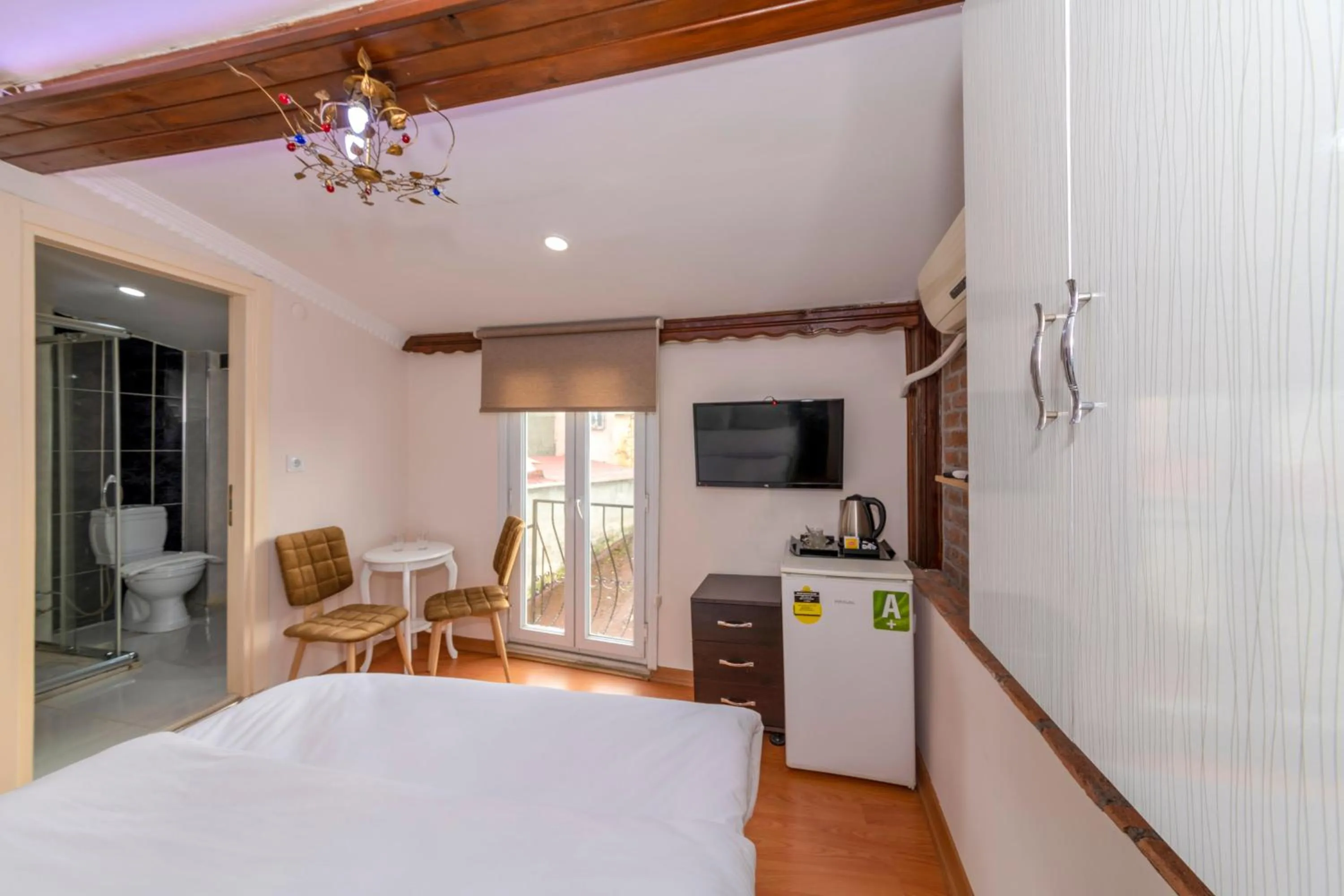 Bed in Taksim City Suites