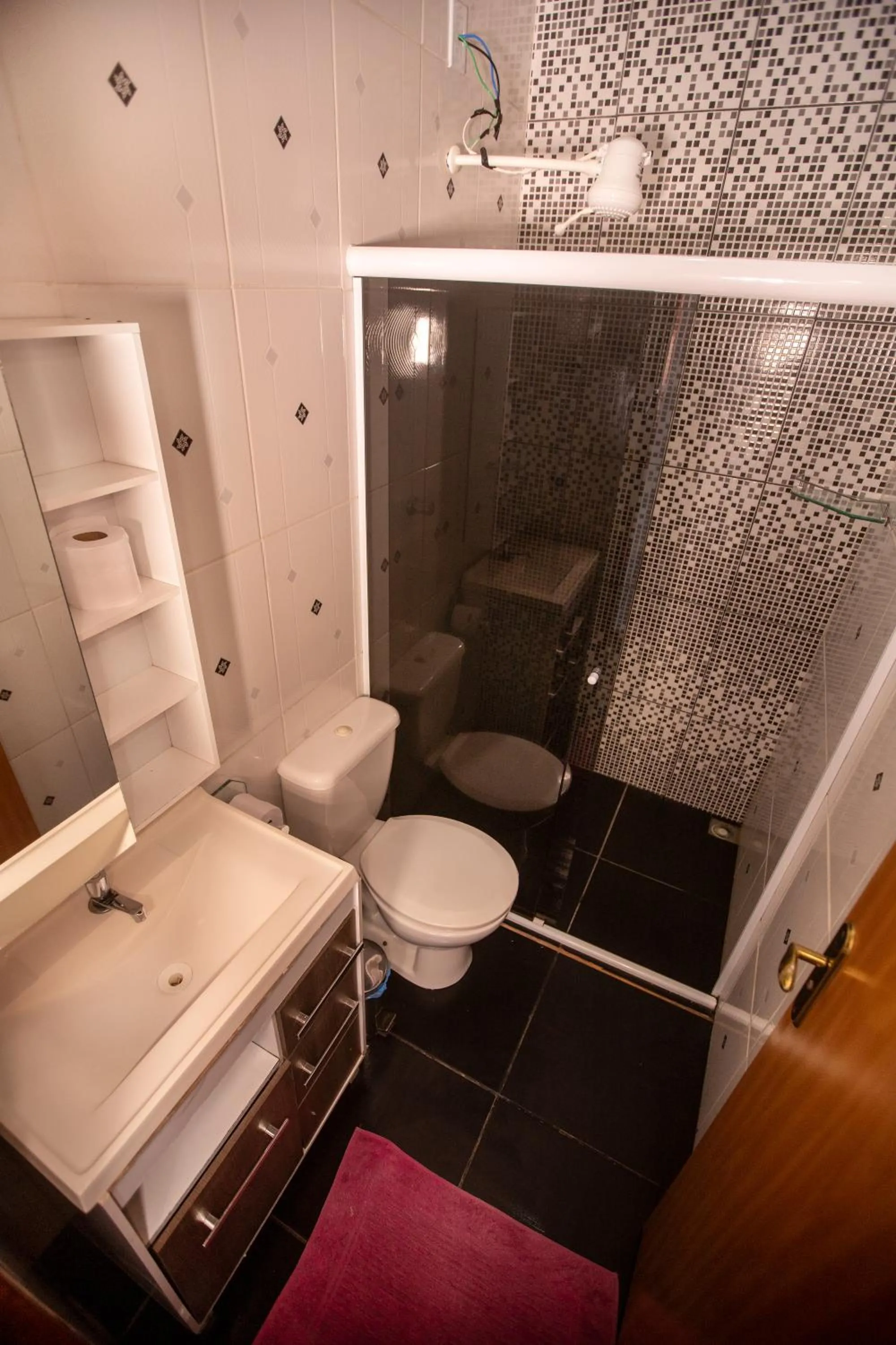 Bathroom in Pousada Rosa Mistica