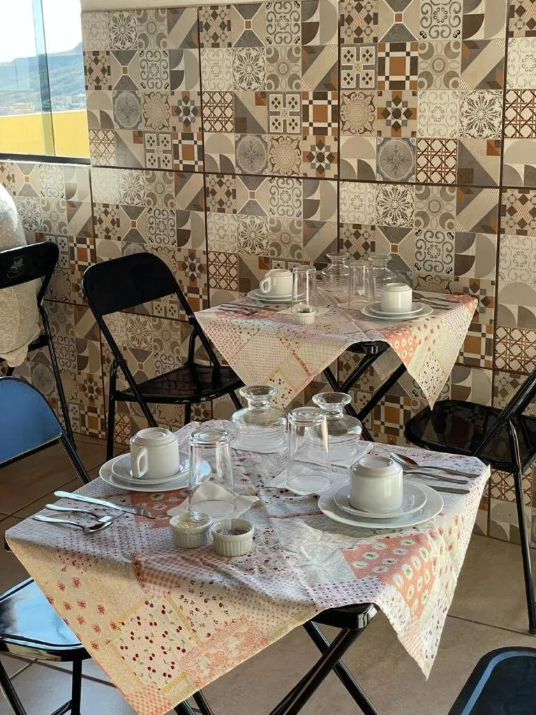 Seating area in Pousada Rosa Mistica