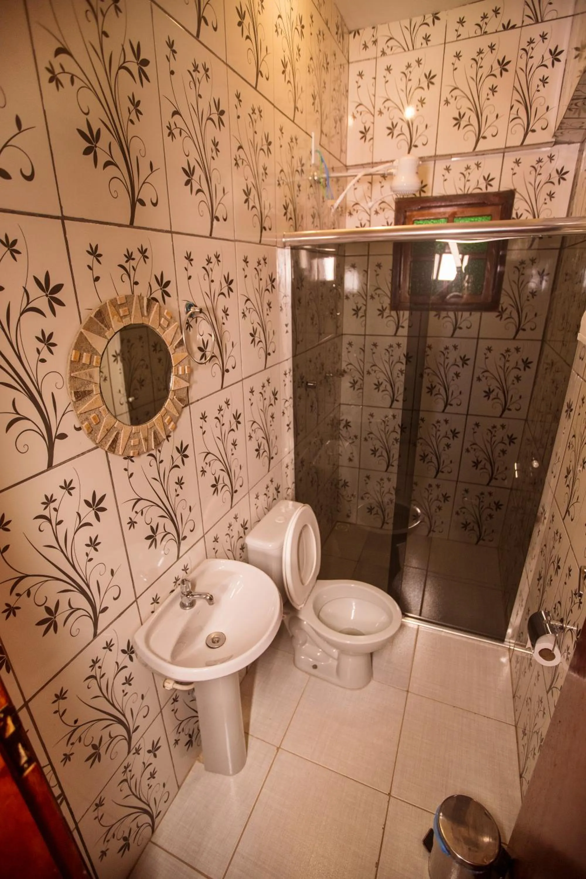 Bathroom in Pousada Rosa Mistica