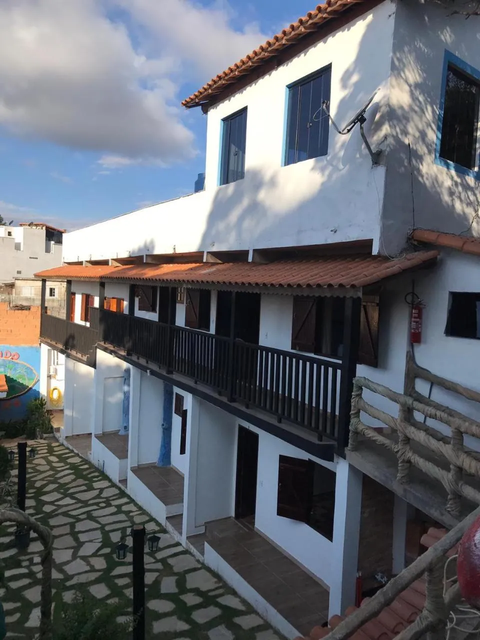 Property building in Pousada Rosa Mistica
