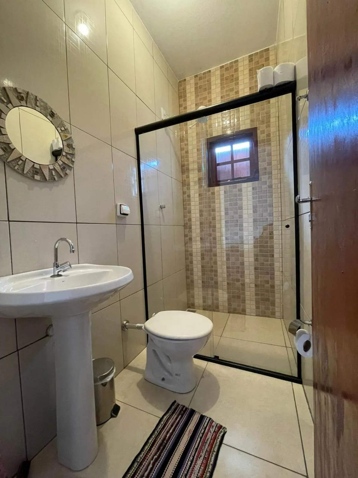 Bathroom in Pousada Rosa Mistica