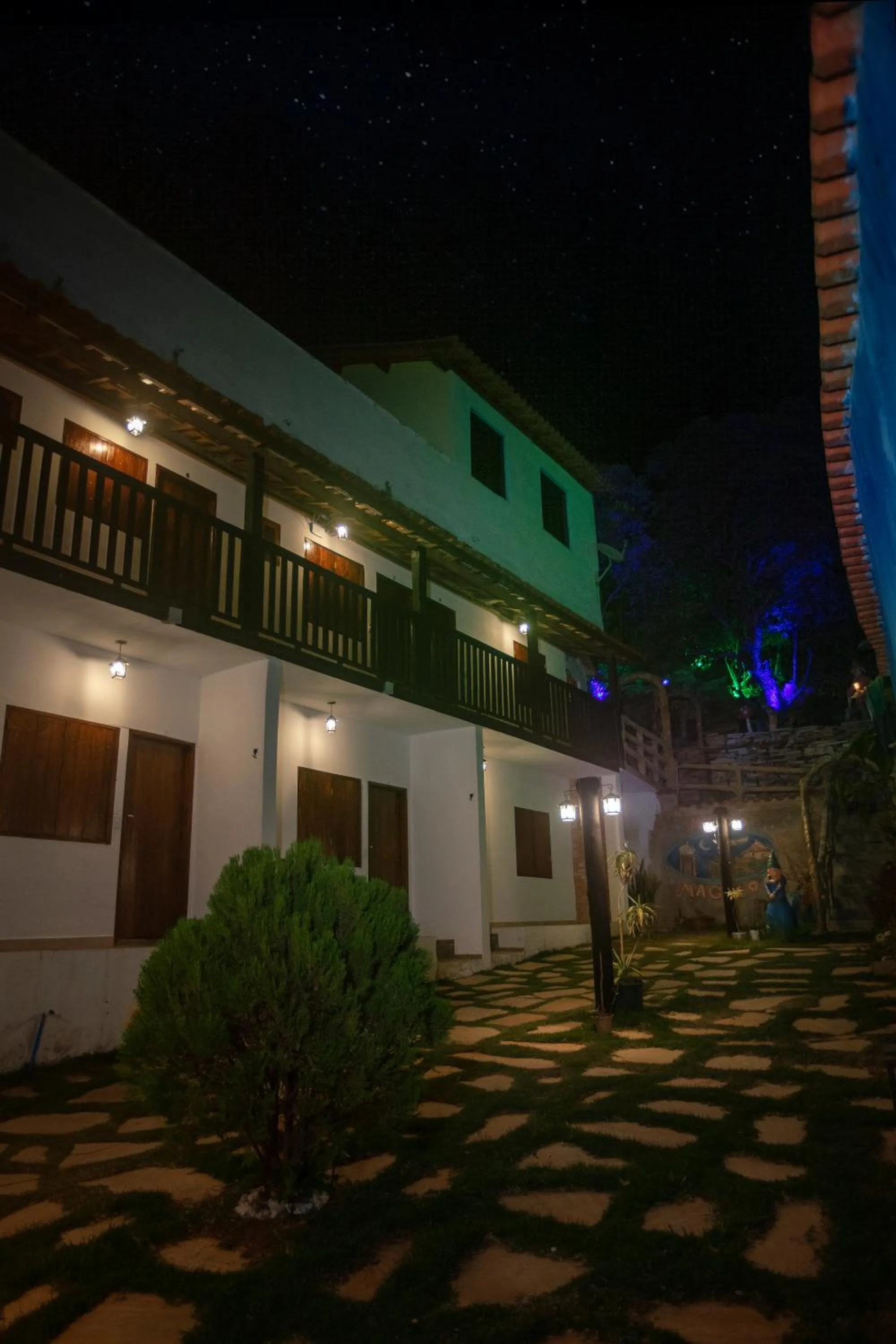 Property building in Pousada Rosa Mistica