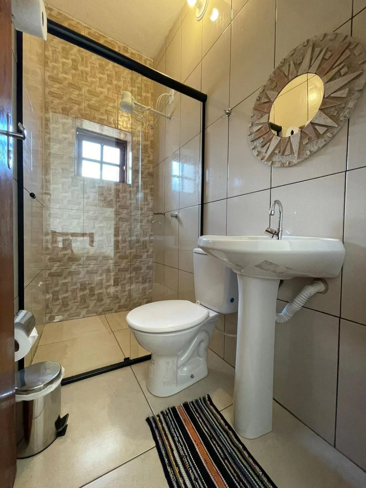 Bathroom in Pousada Rosa Mistica