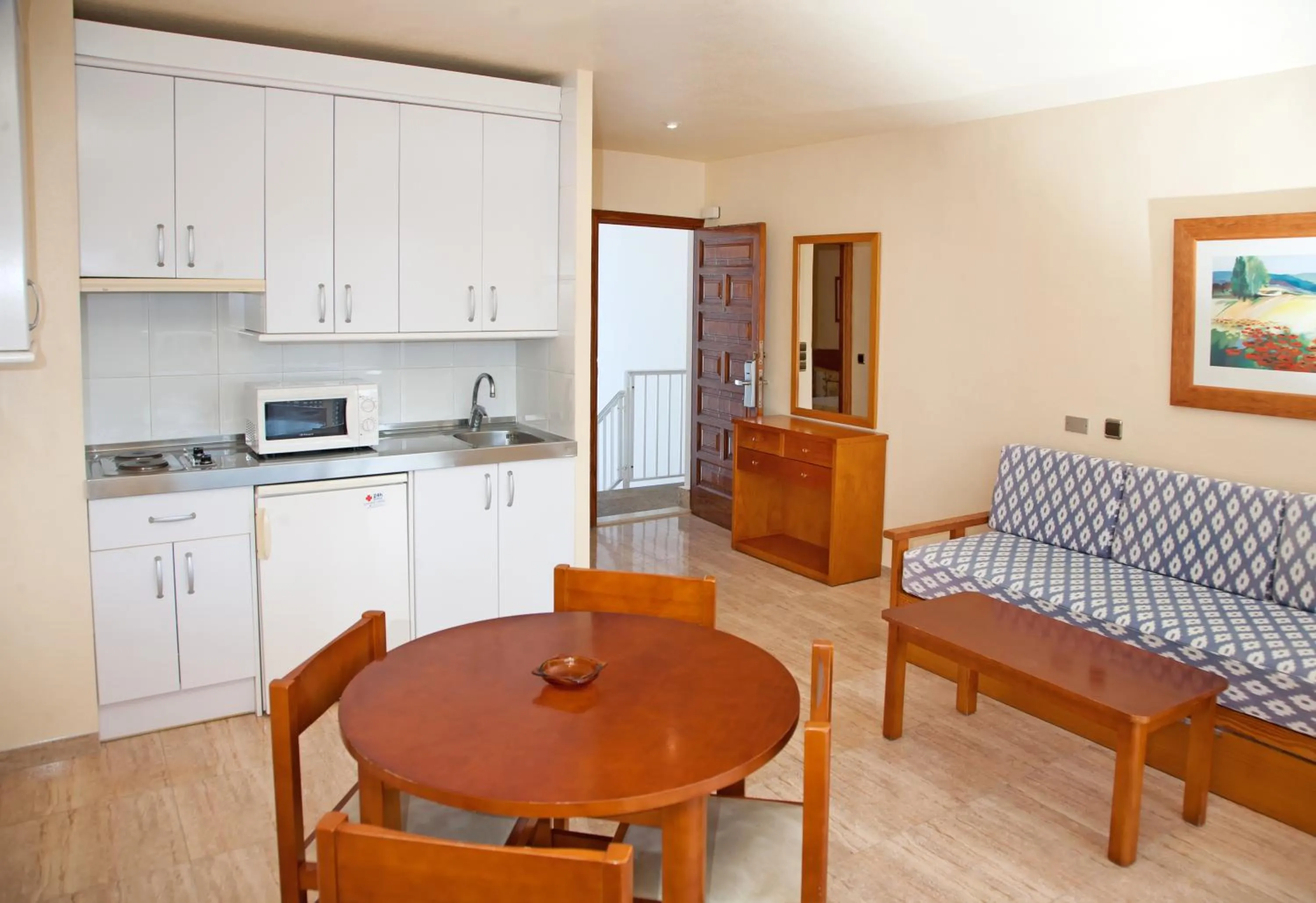 Kitchen or kitchenette in Mar Blau