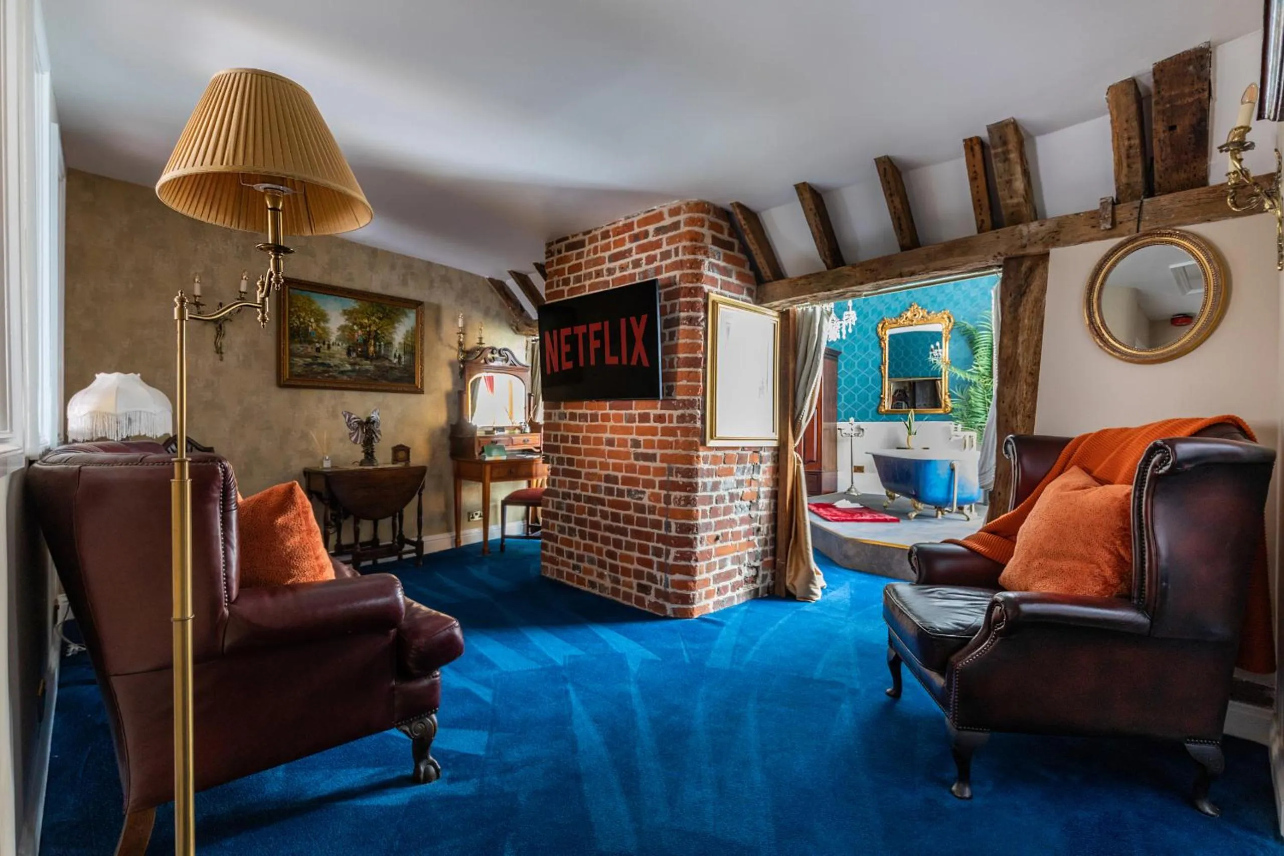 Living room in Staycations Maldon