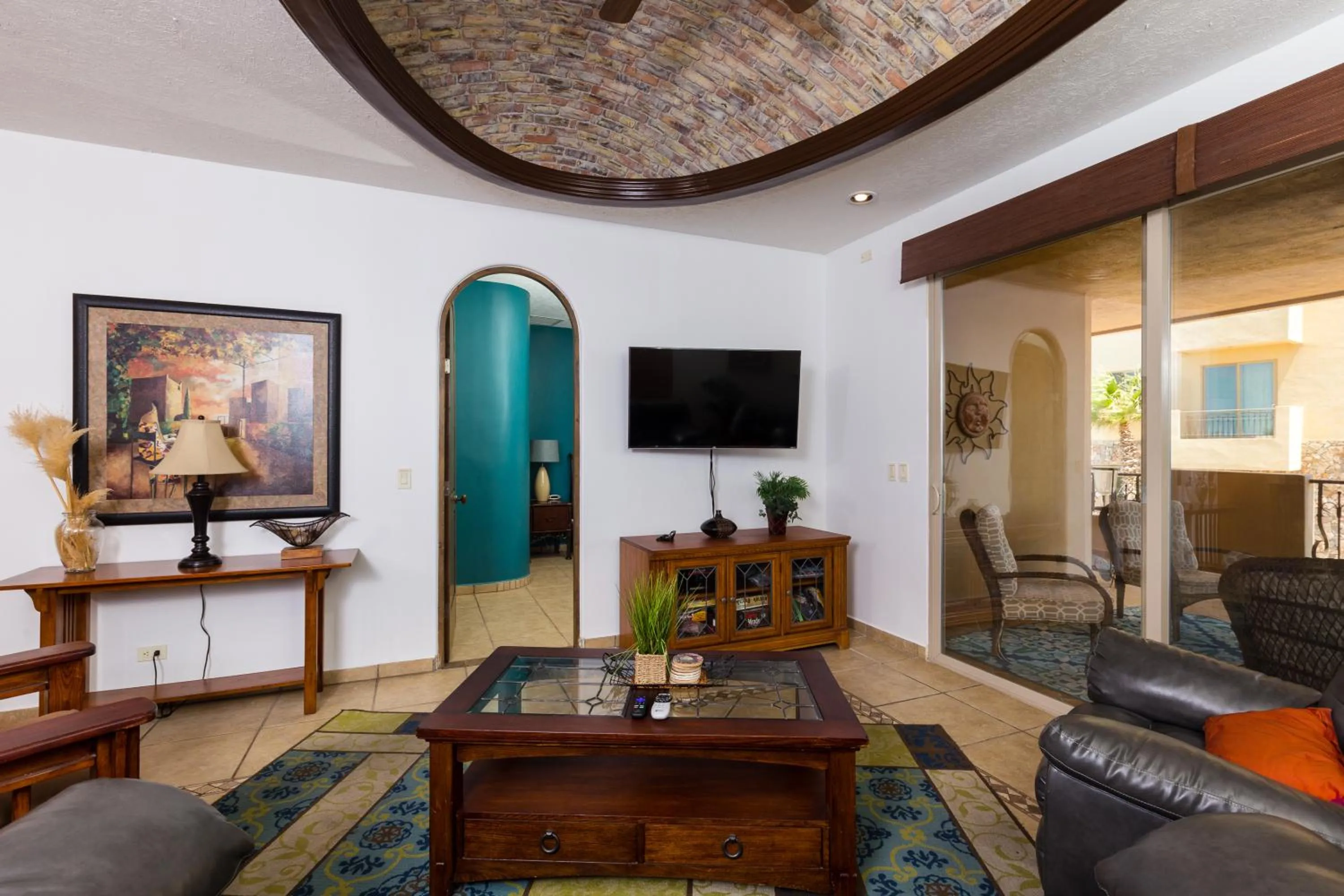 Living room in Bella Sirena Luxury Resort 205-D