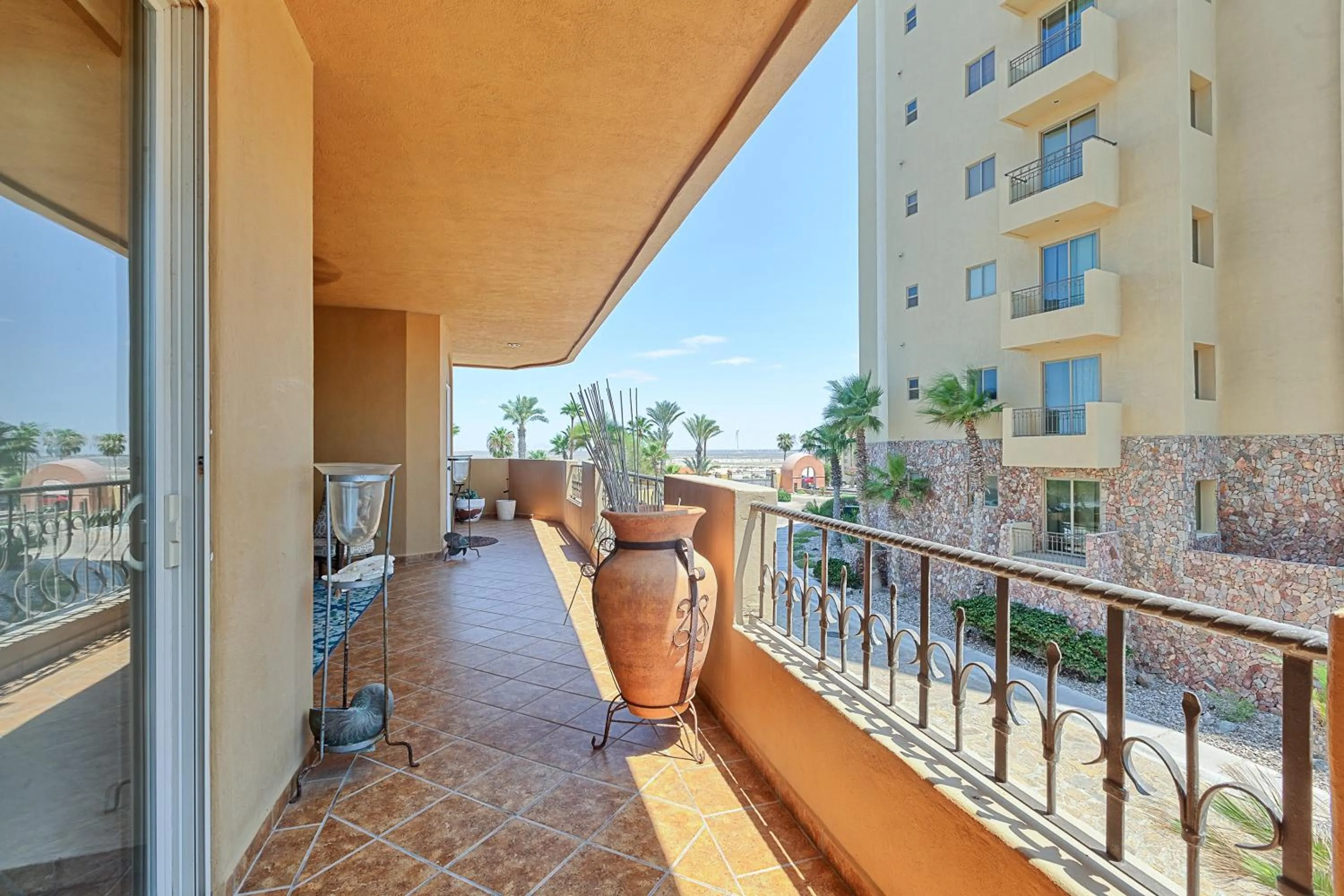 Balcony/Terrace in Bella Sirena Luxury Resort 205-D