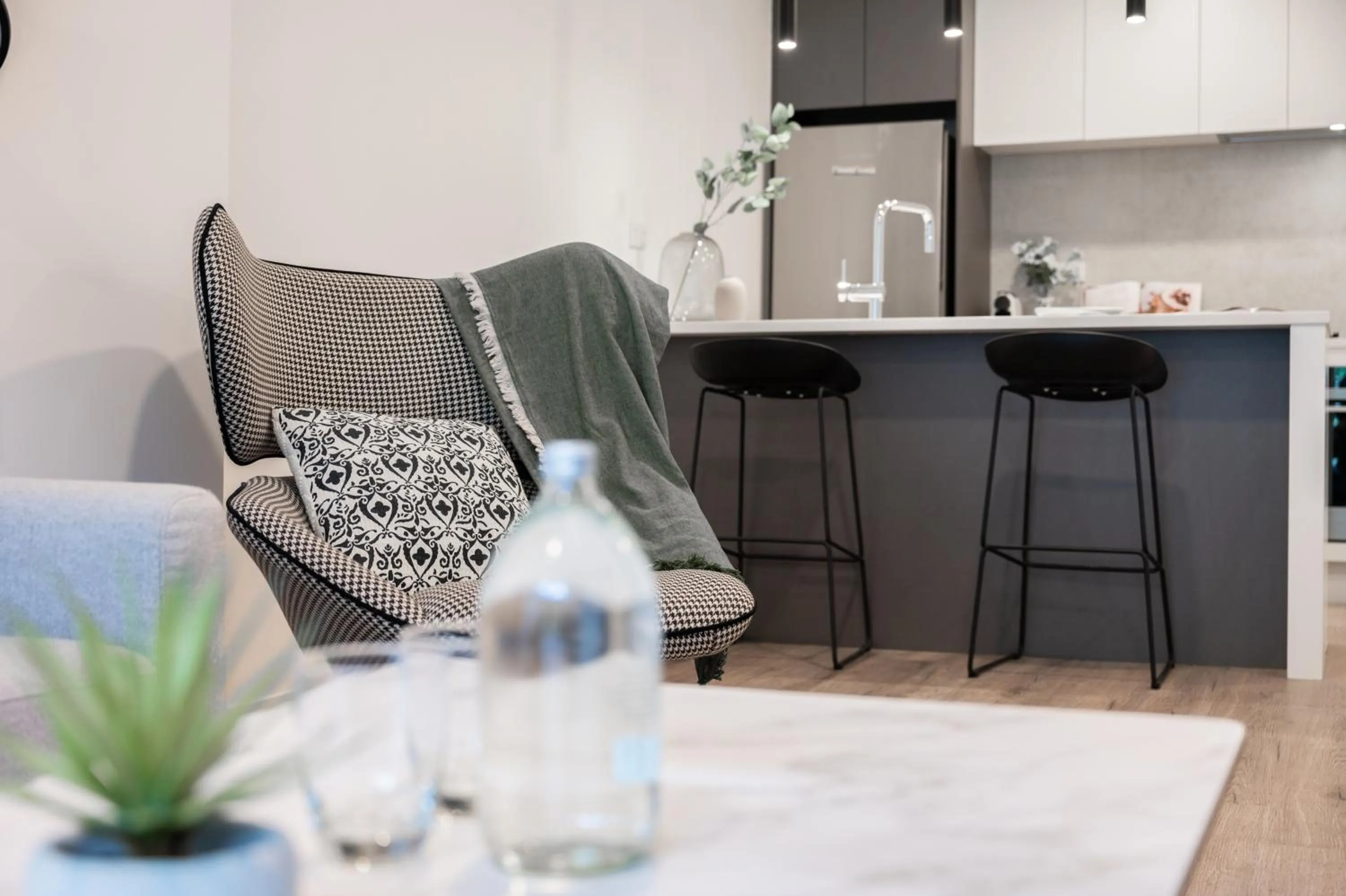 Living room in Sunrise Garden Suites