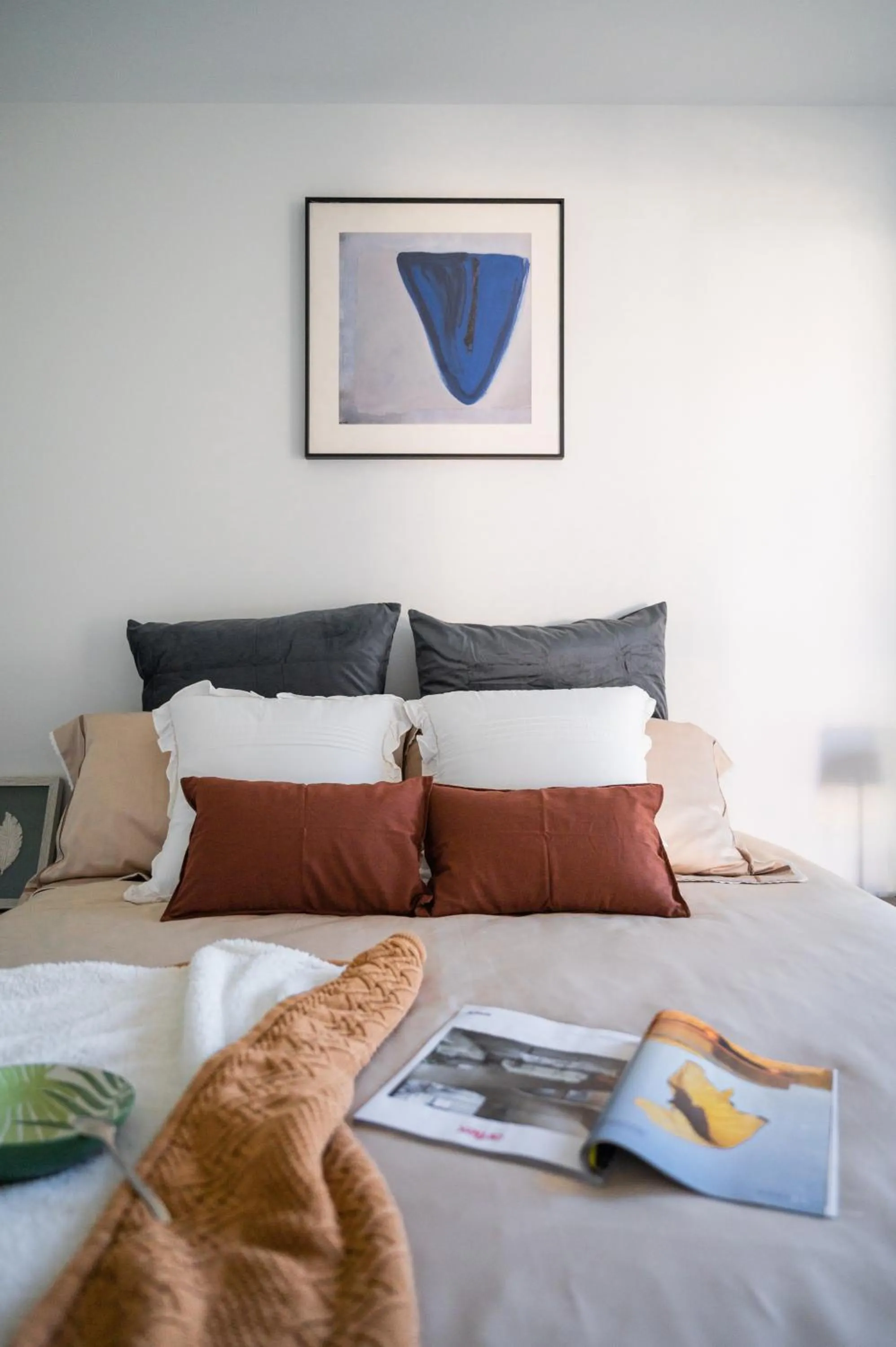 Bed in Sunrise Garden Suites