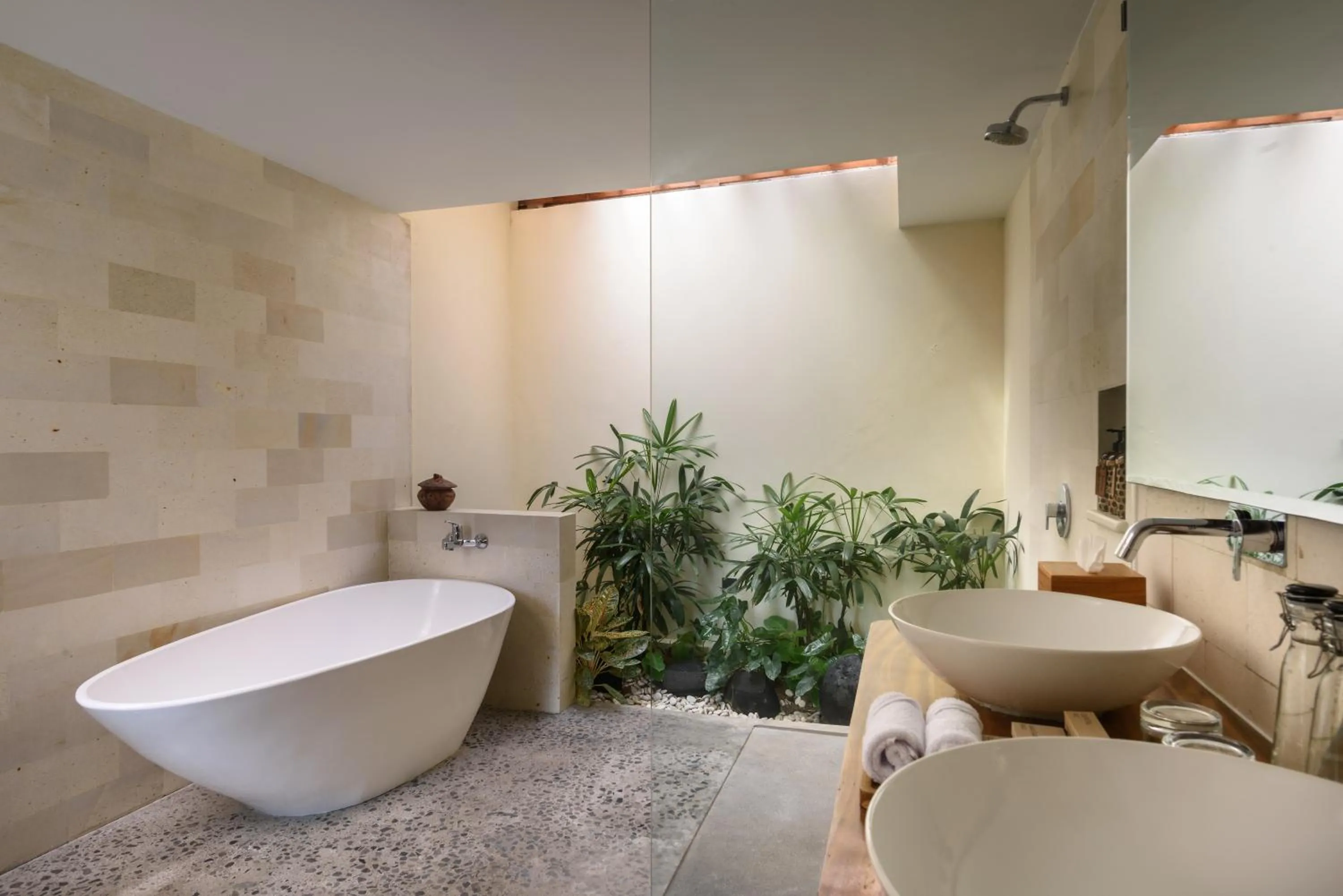 Bathroom in Anandathu Villas