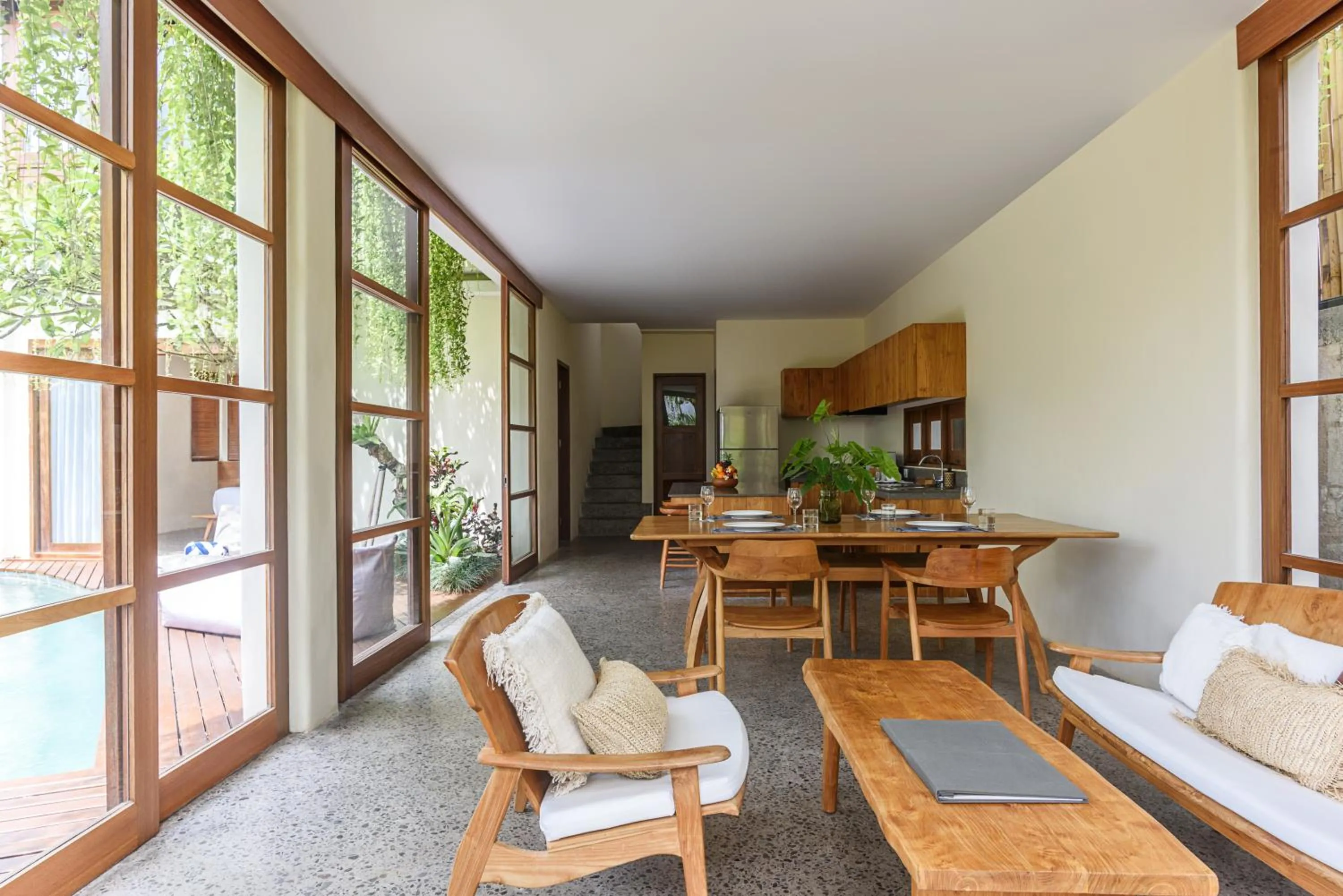 Kitchen or kitchenette in Anandathu Villas