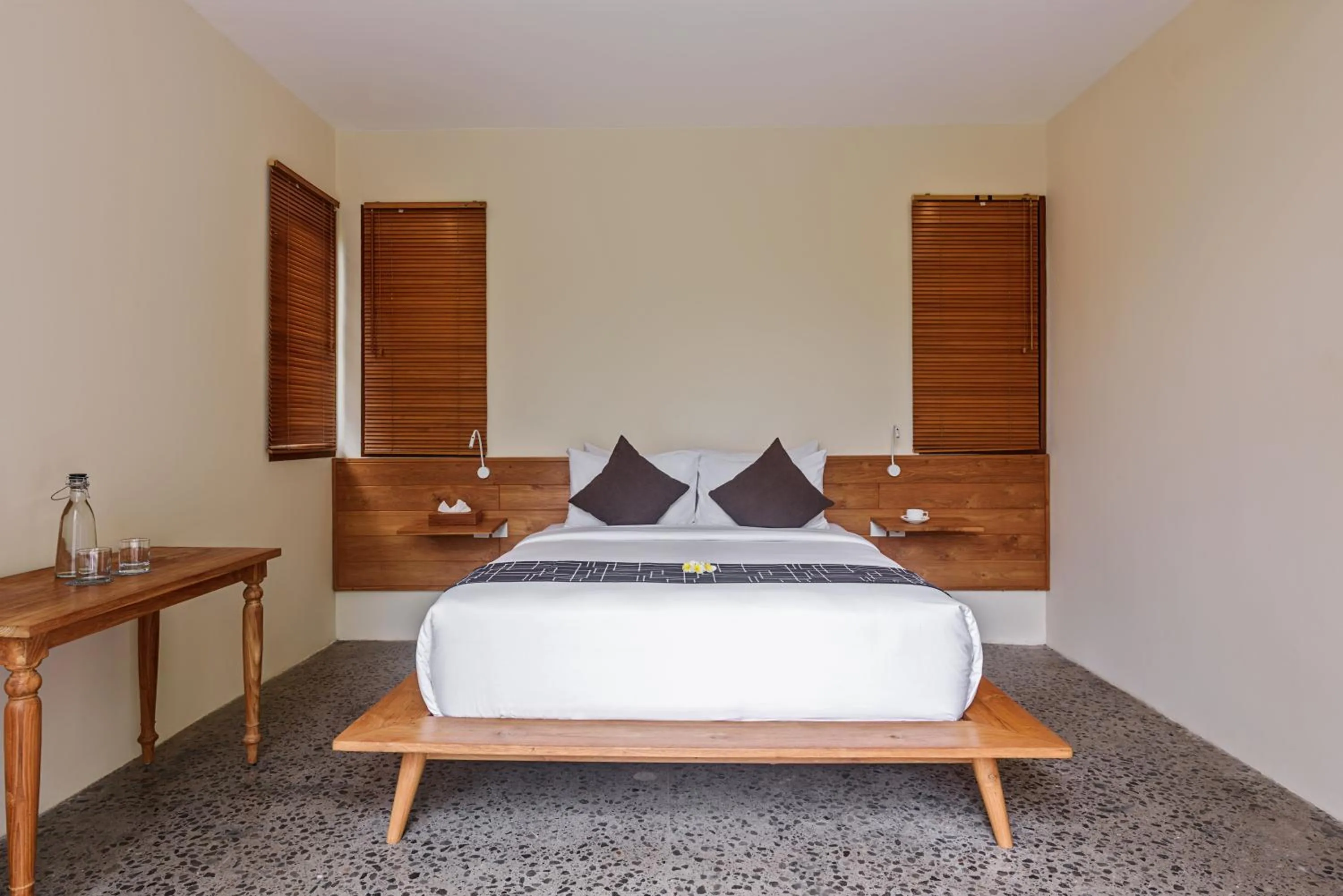 Bed in Anandathu Villas