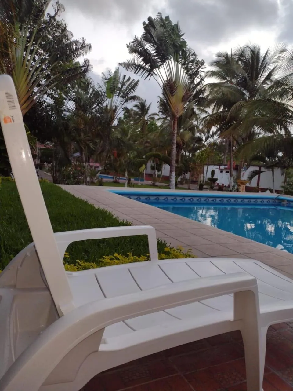 Pool view in Hotel HF Hacienda San Francisco