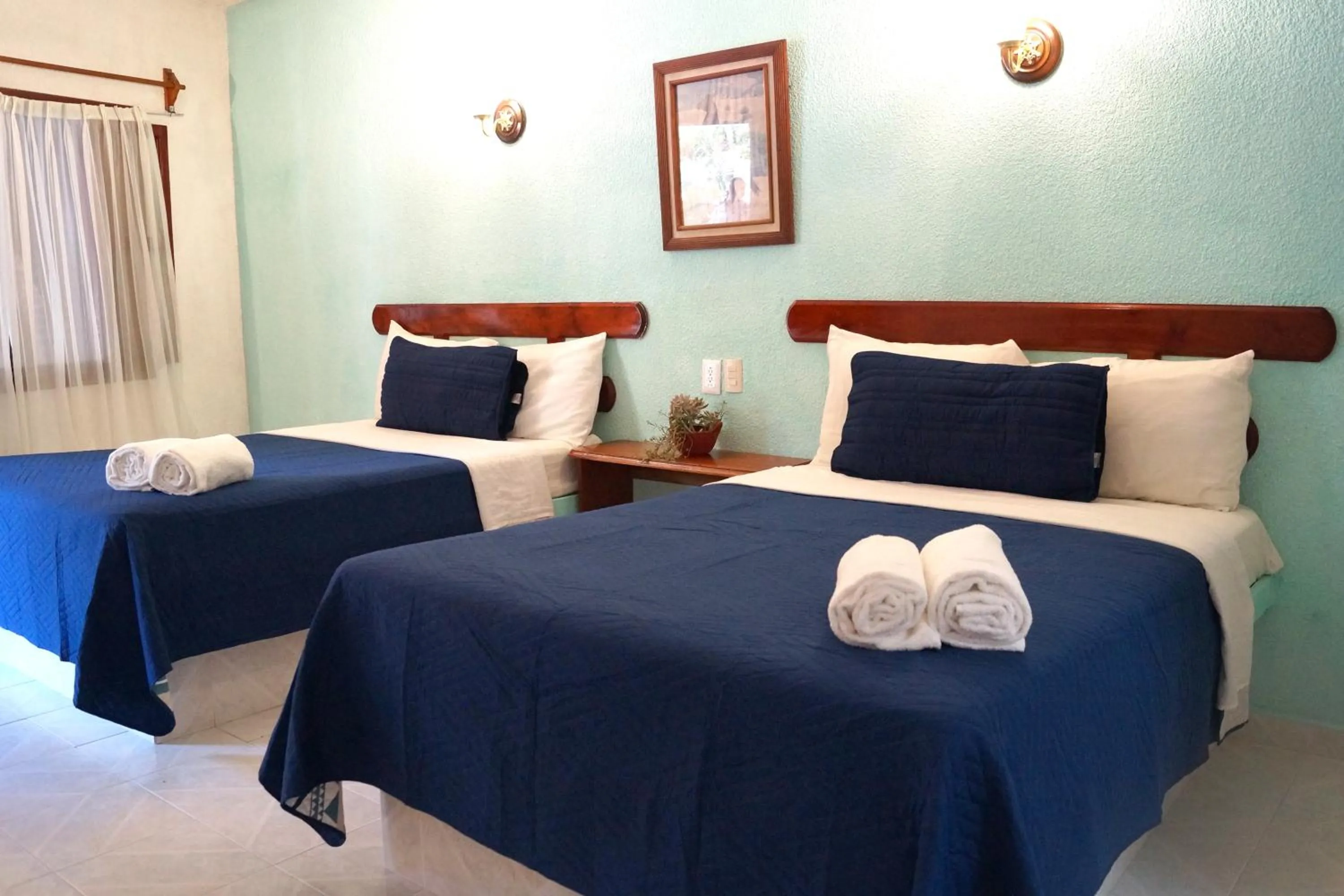 Bedroom, Bed in Hotel HF Hacienda San Francisco