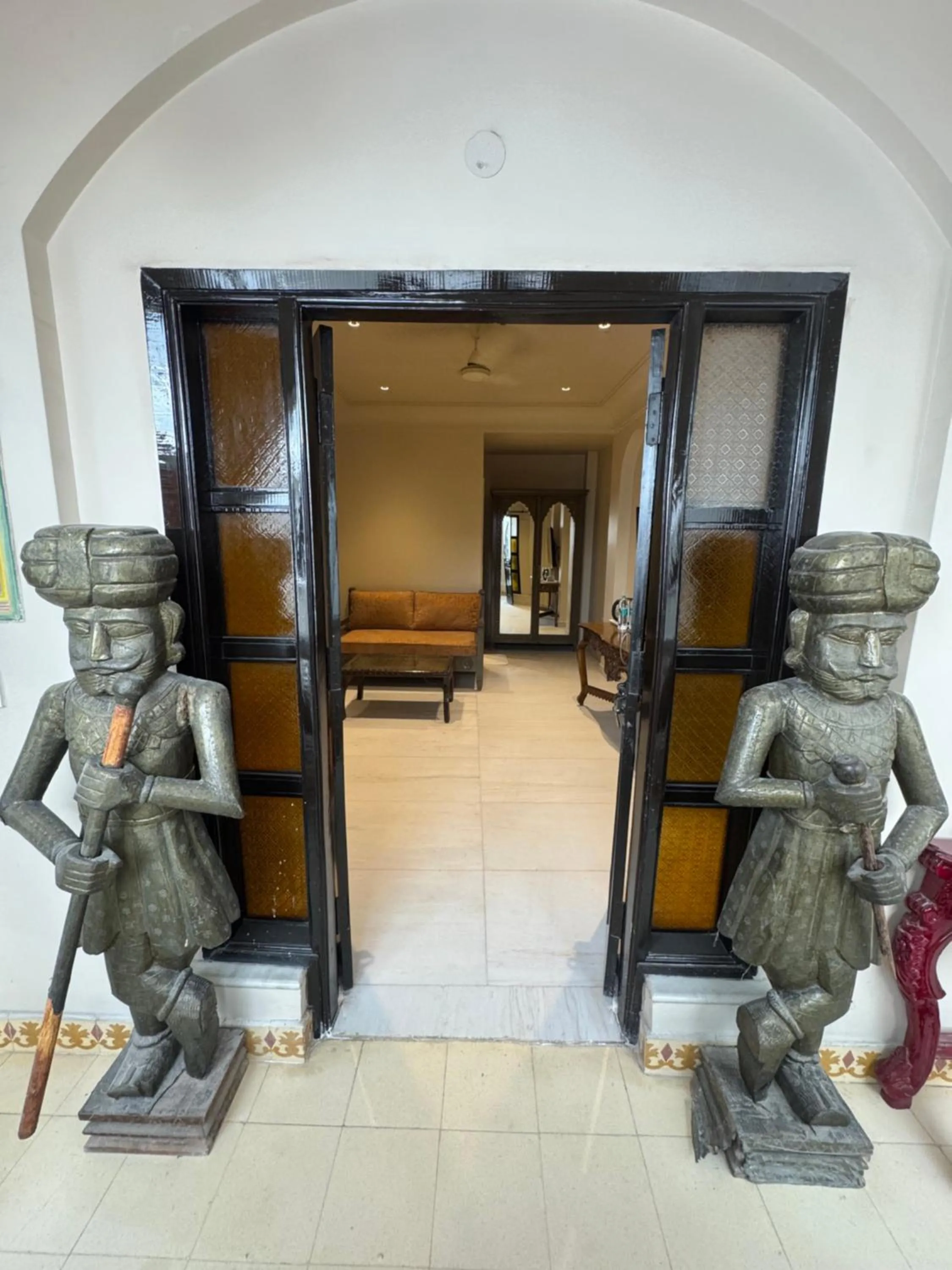 Bedroom in Jyoti Mahal - A Royal Heritage Hotel - Award Winning Hotel - Close to Connaught Place