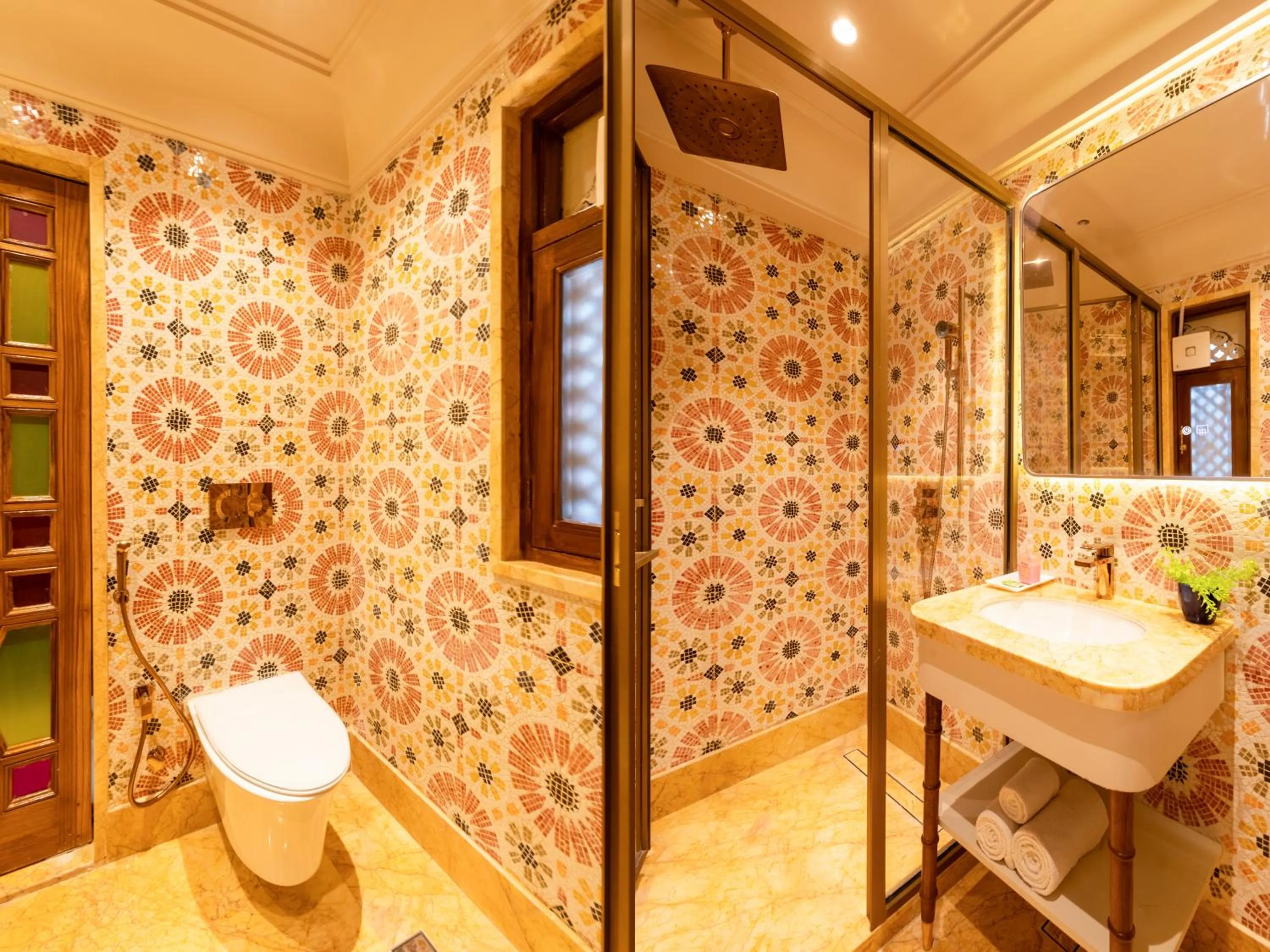 Bedroom in Jyoti Mahal - A Royal Heritage Hotel - Award Winning Hotel - Close to Connaught Place