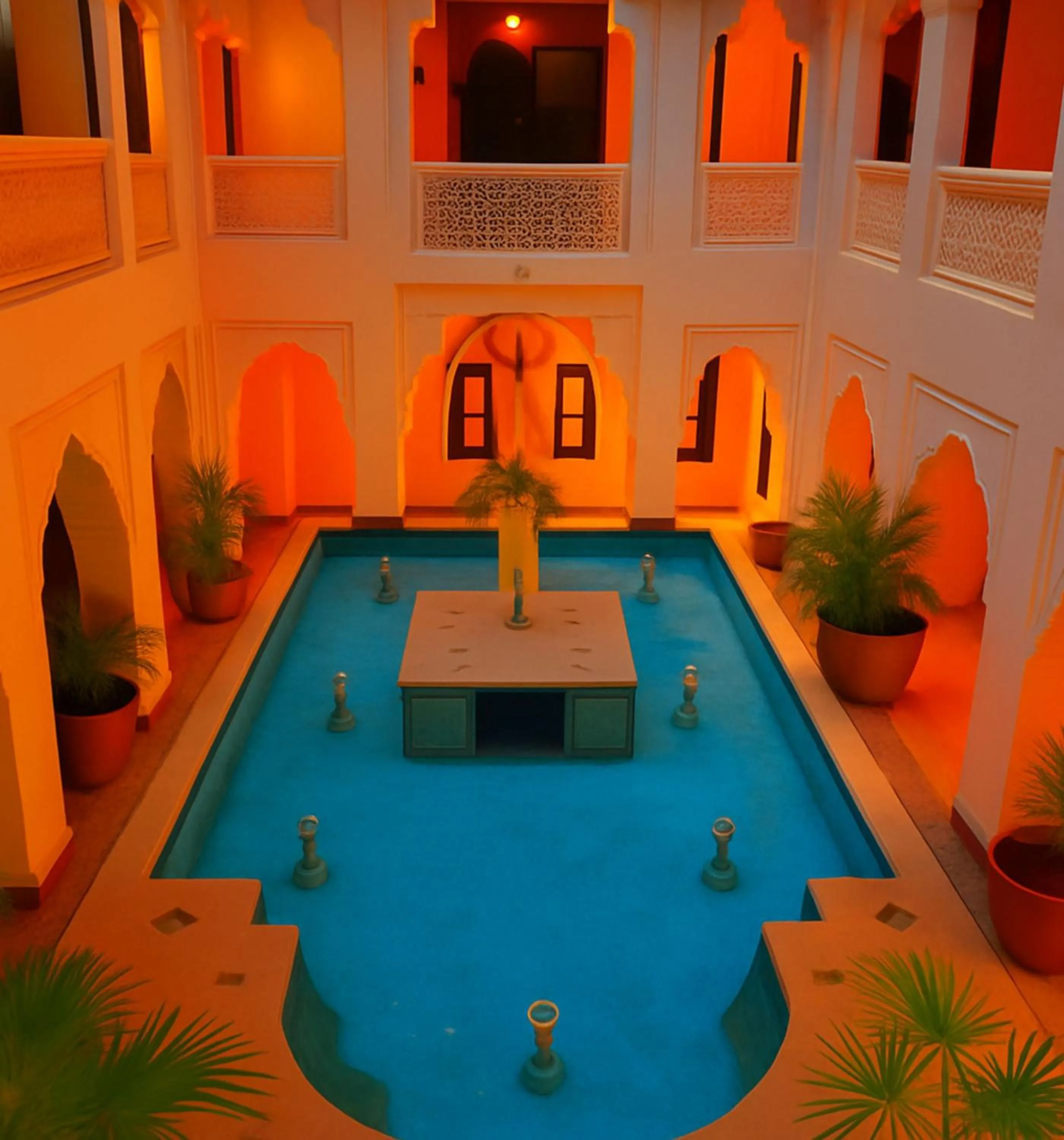 Property building in Jyoti Mahal - A Royal Heritage Hotel - Award Winning Hotel - Close to Connaught Place