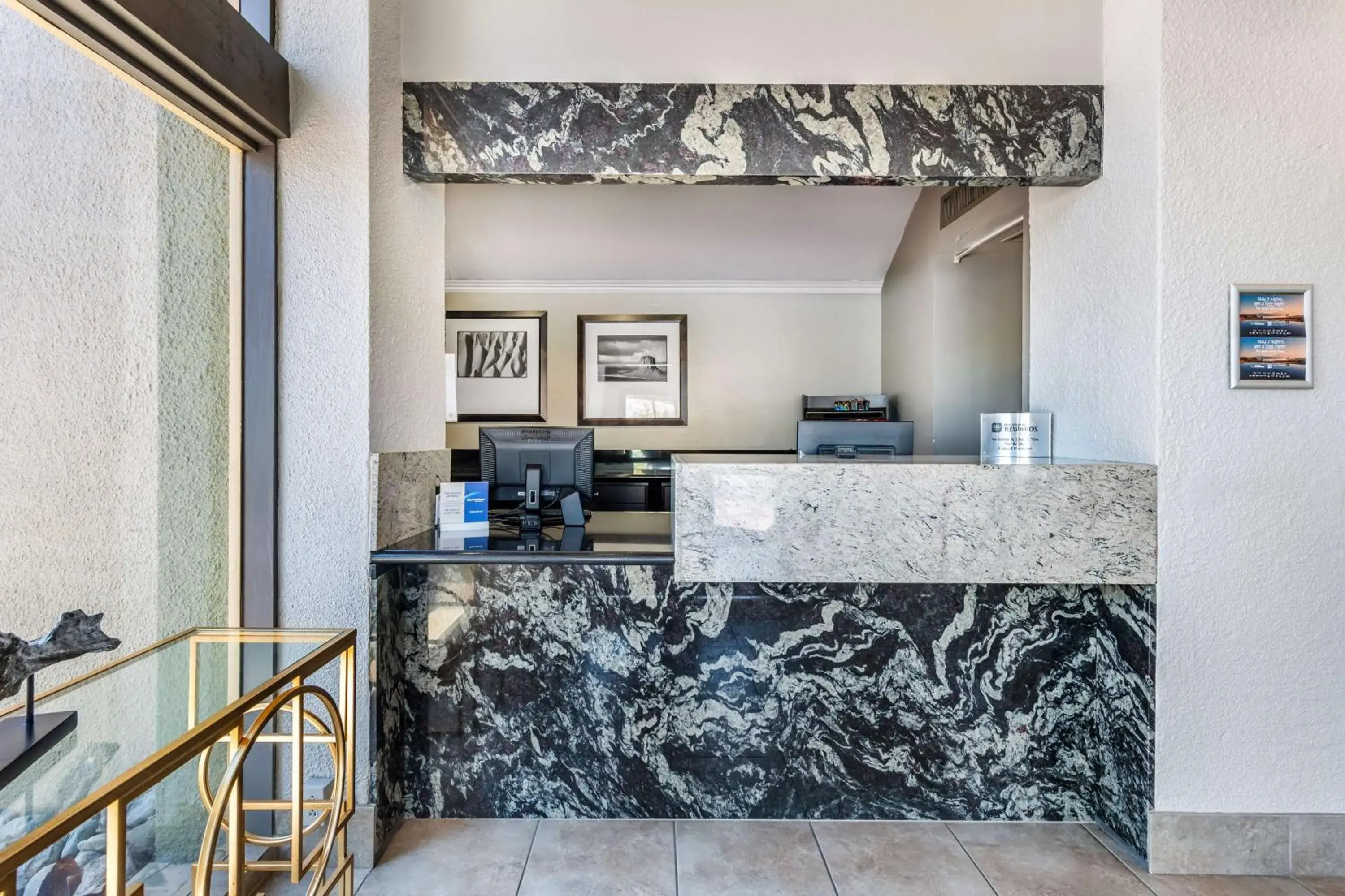 Lobby or reception in Best Western Inn at Palm Springs Lobby or reception in Best Western Inn at Palm Springs