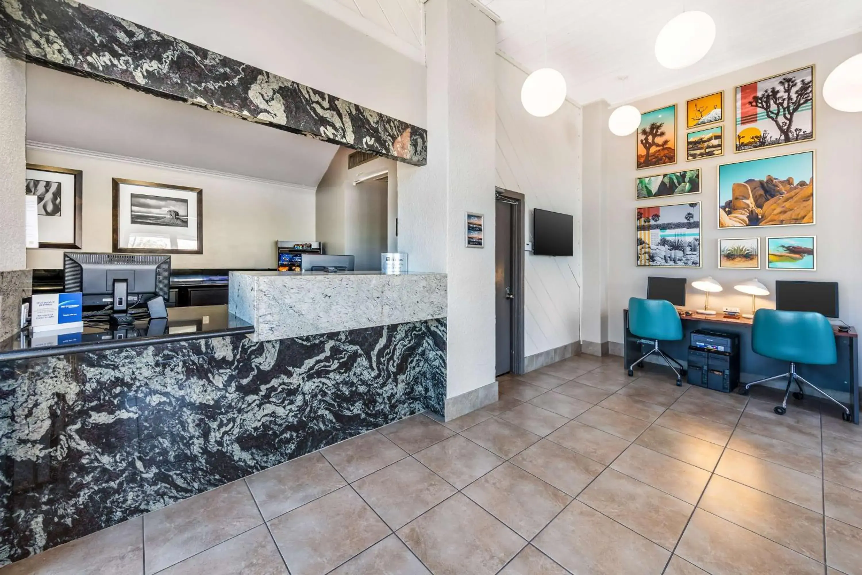Lobby or reception in Best Western Inn at Palm Springs Lobby or reception in Best Western Inn at Palm Springs