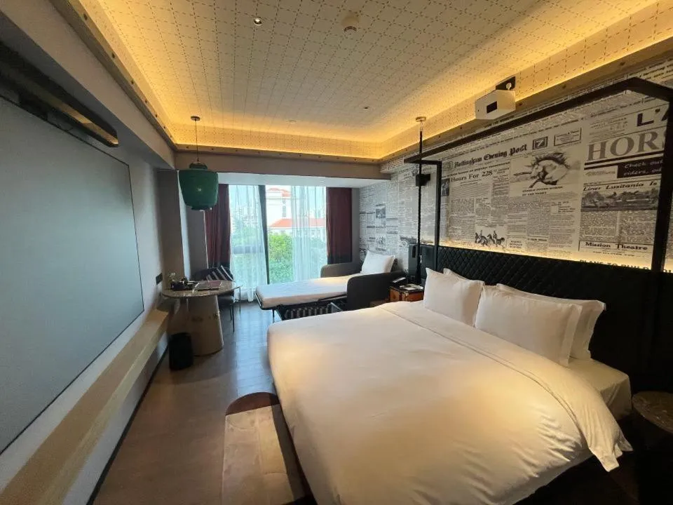 Bed in Arthur Hotel Canton Tower Guangzhou