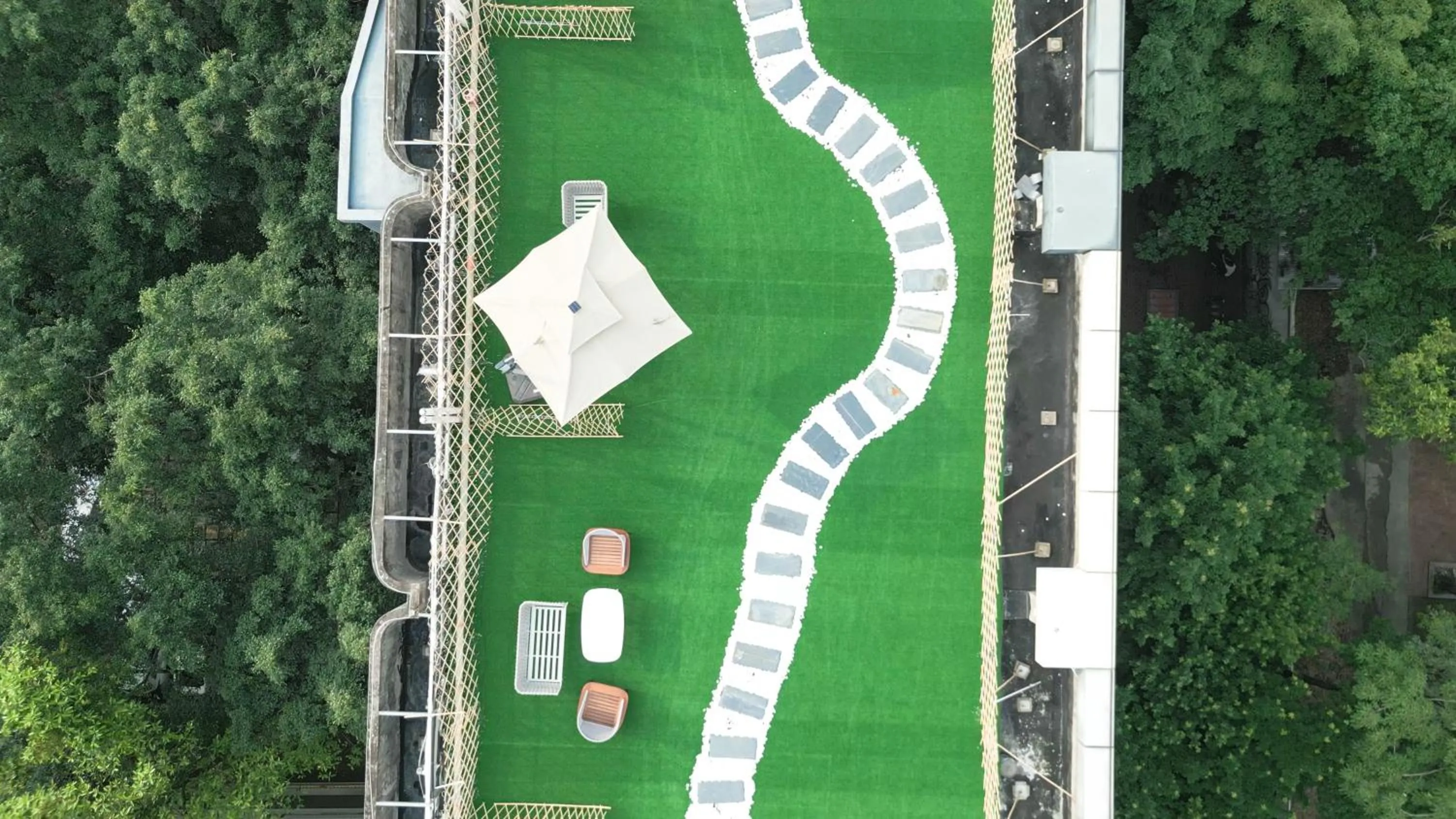 Garden in Arthur Hotel Canton Tower Guangzhou