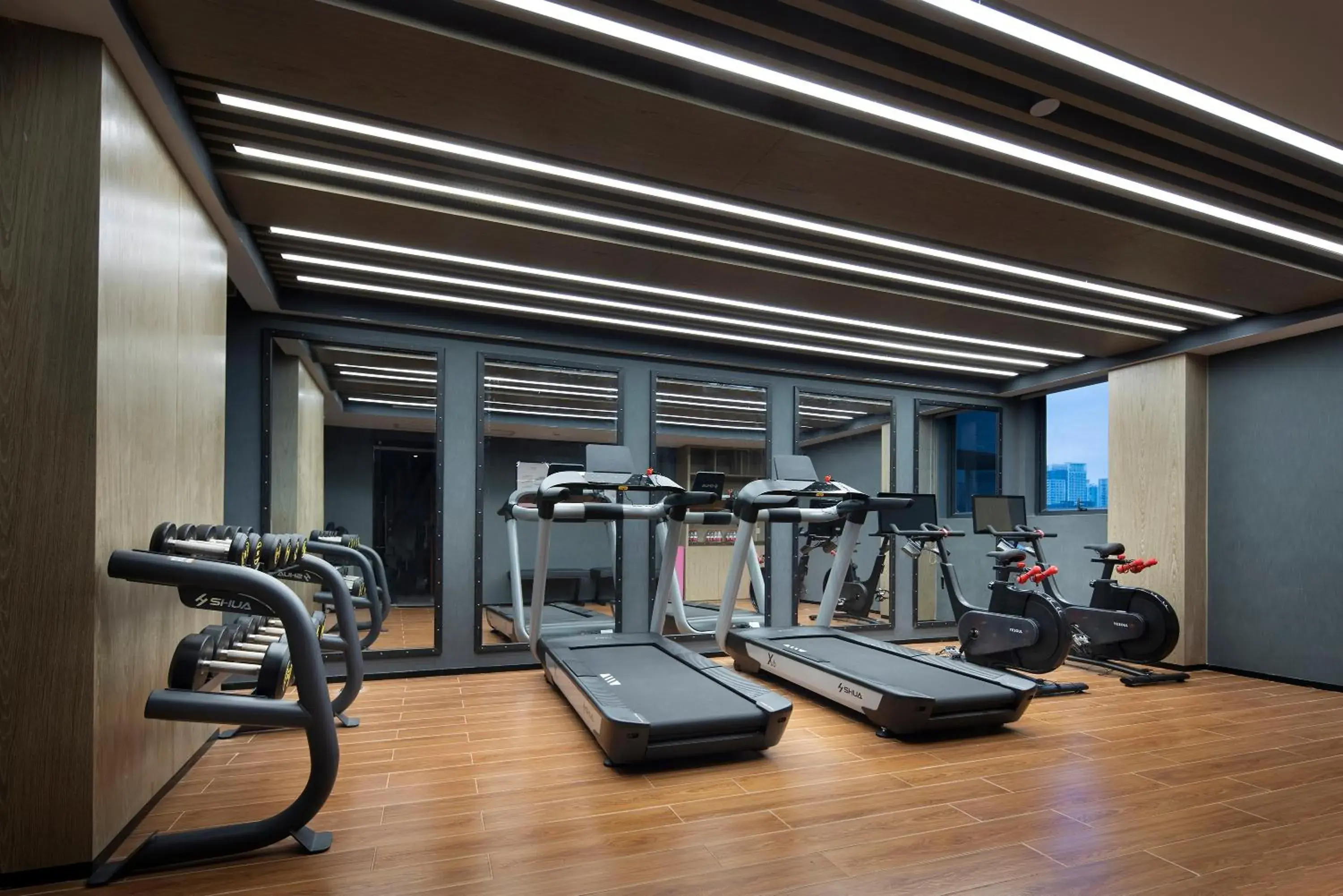 Fitness centre/facilities in Arthur Hotel Canton Tower Guangzhou Fitness centre/facilities in Arthur Hotel Canton Tower Guangzhou