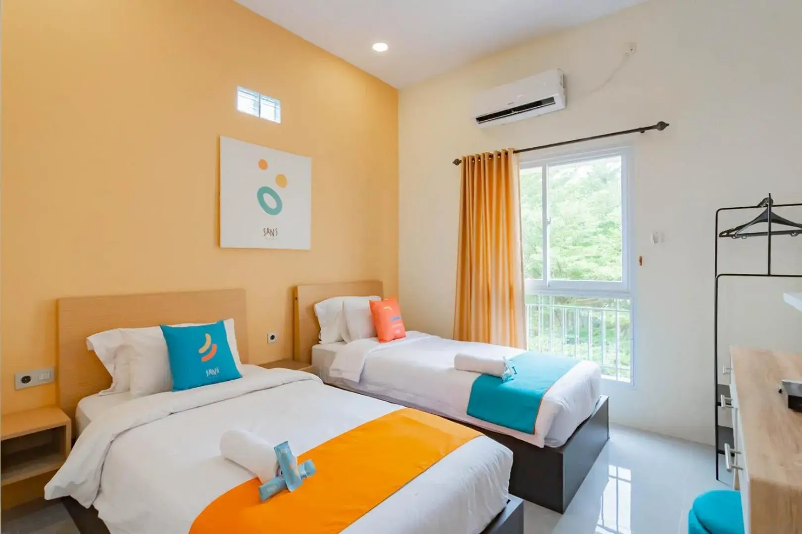 Bedroom, Bed in Sans Resort Parung Bogor Bedroom, Bed in Sans Resort Parung Bogor