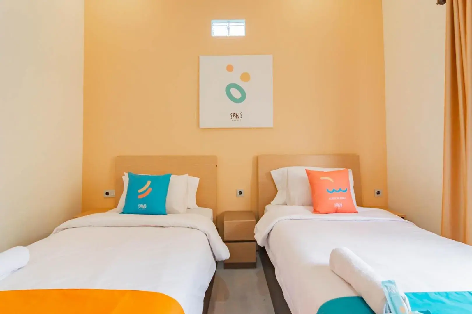 Bedroom, Bed in Sans Resort Parung Bogor Bedroom, Bed in Sans Resort Parung Bogor