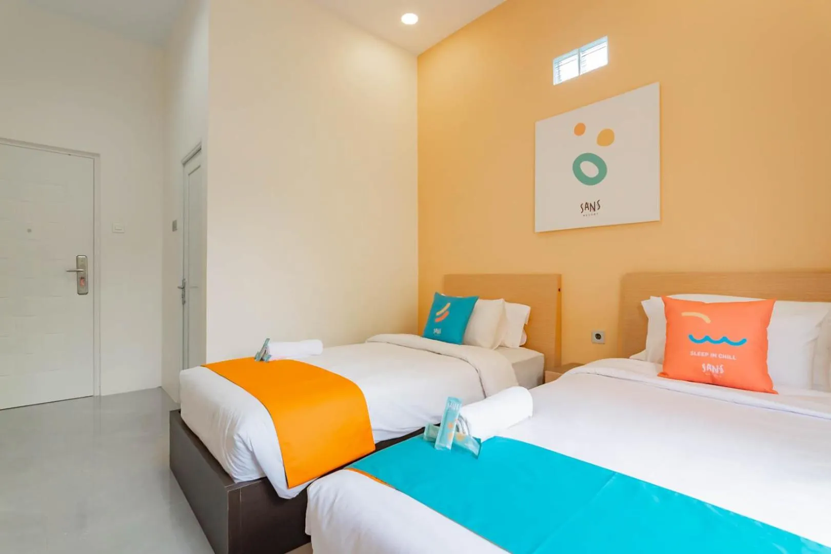 Bedroom, Bed in Sans Resort Parung Bogor