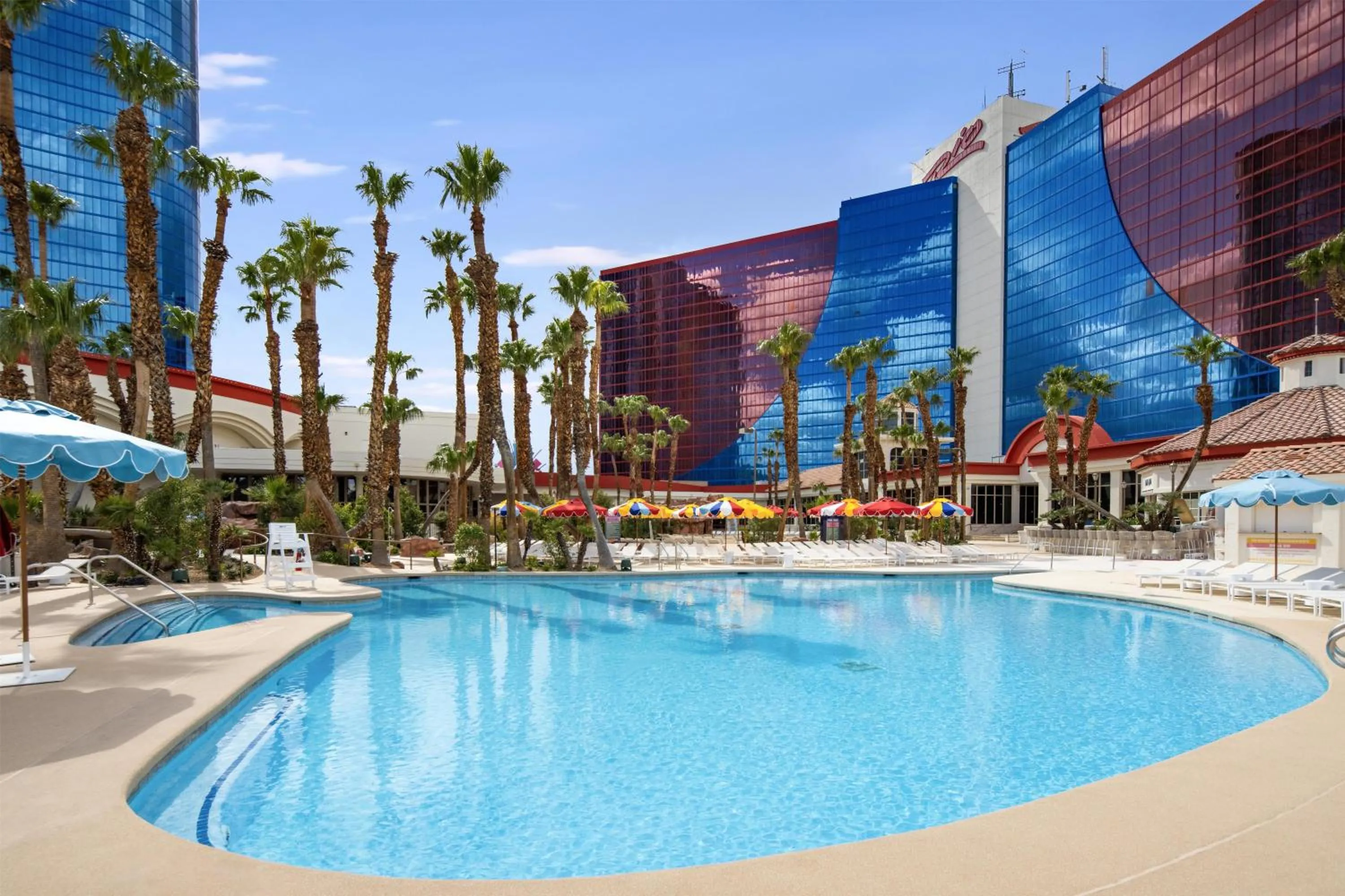 Swimming pool in Rio Hotel & Casino, a Destination by Hyatt Hotel