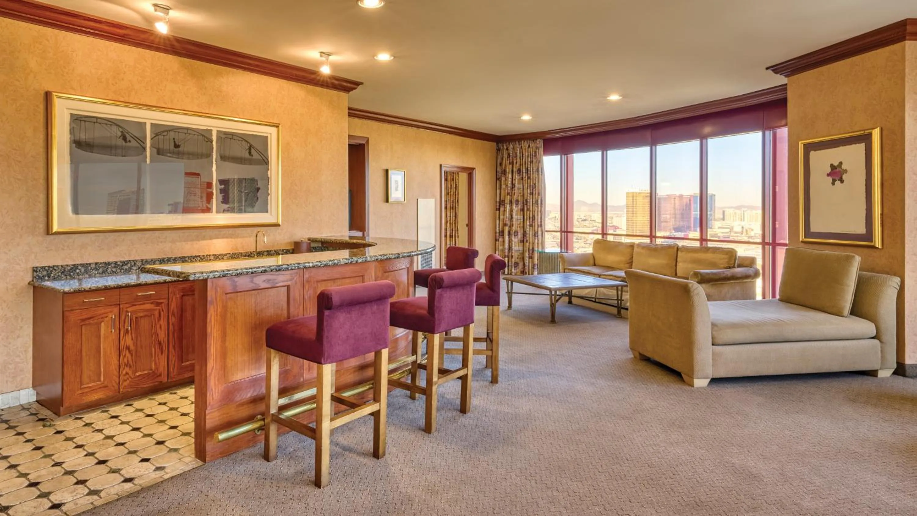 Living room in Rio Hotel & Casino, a Destination by Hyatt Hotel