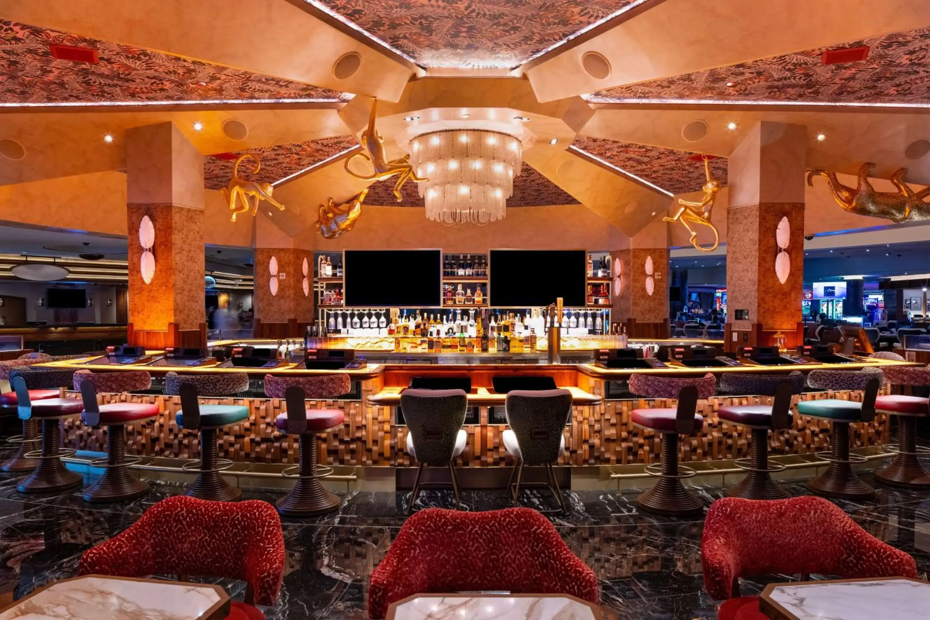 Lounge or bar in Rio Hotel & Casino, a Destination by Hyatt Hotel Lounge or bar in Rio Hotel & Casino, a Destination by Hyatt Hotel