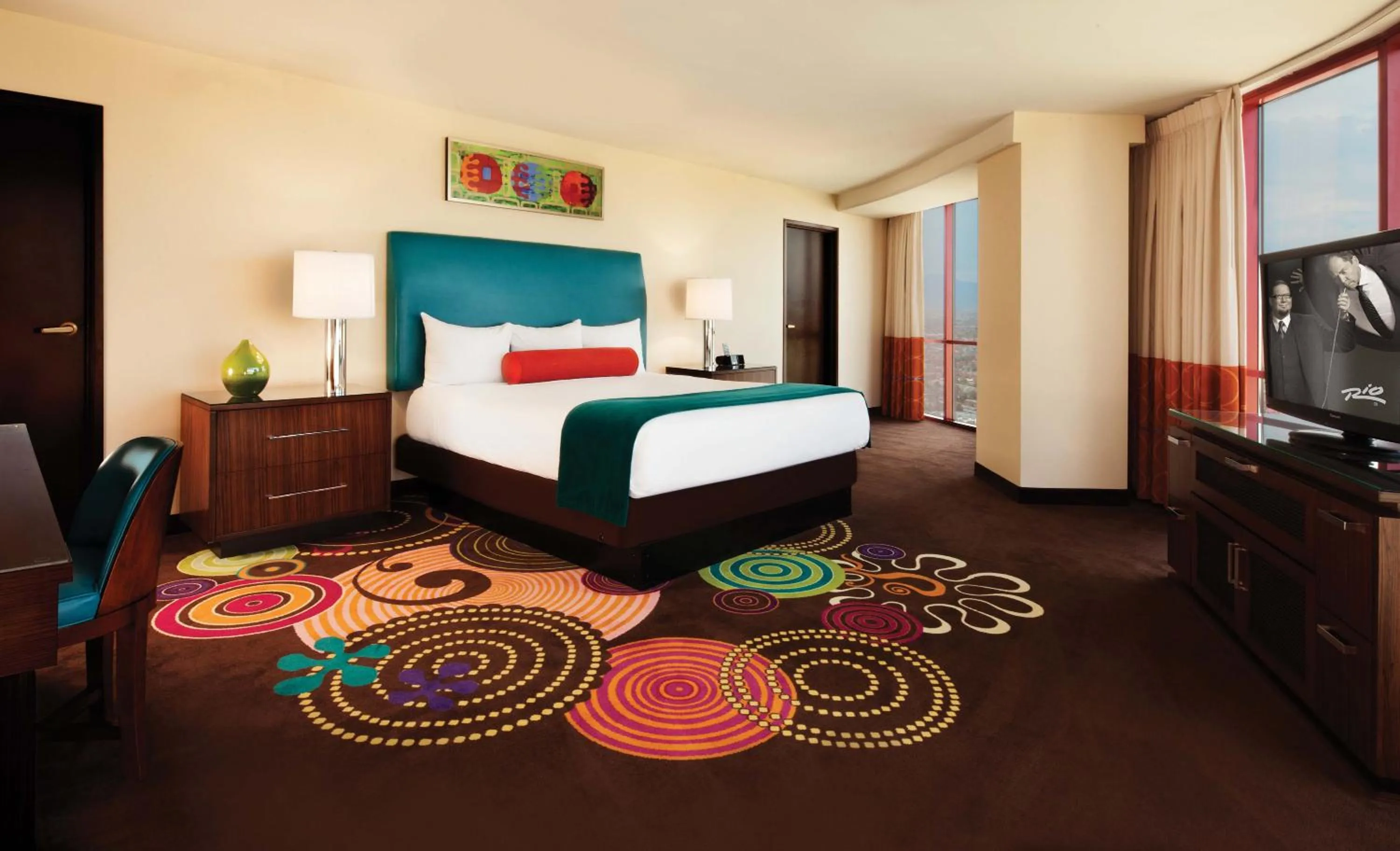 Day, Bed in Rio Hotel & Casino, a Destination by Hyatt Hotel