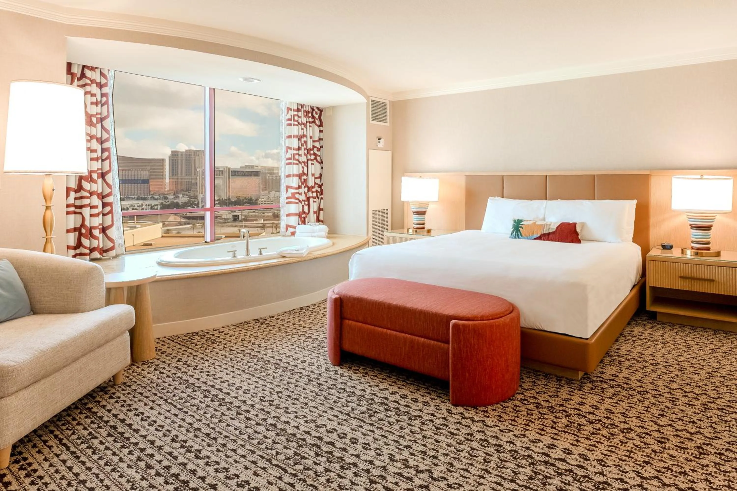 Bed in Rio Hotel & Casino, a Destination by Hyatt Hotel