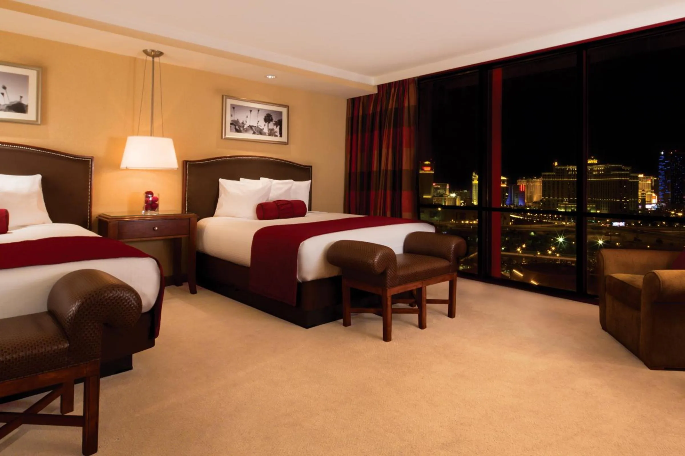 Night, Bed in Rio Hotel & Casino, a Destination by Hyatt Hotel