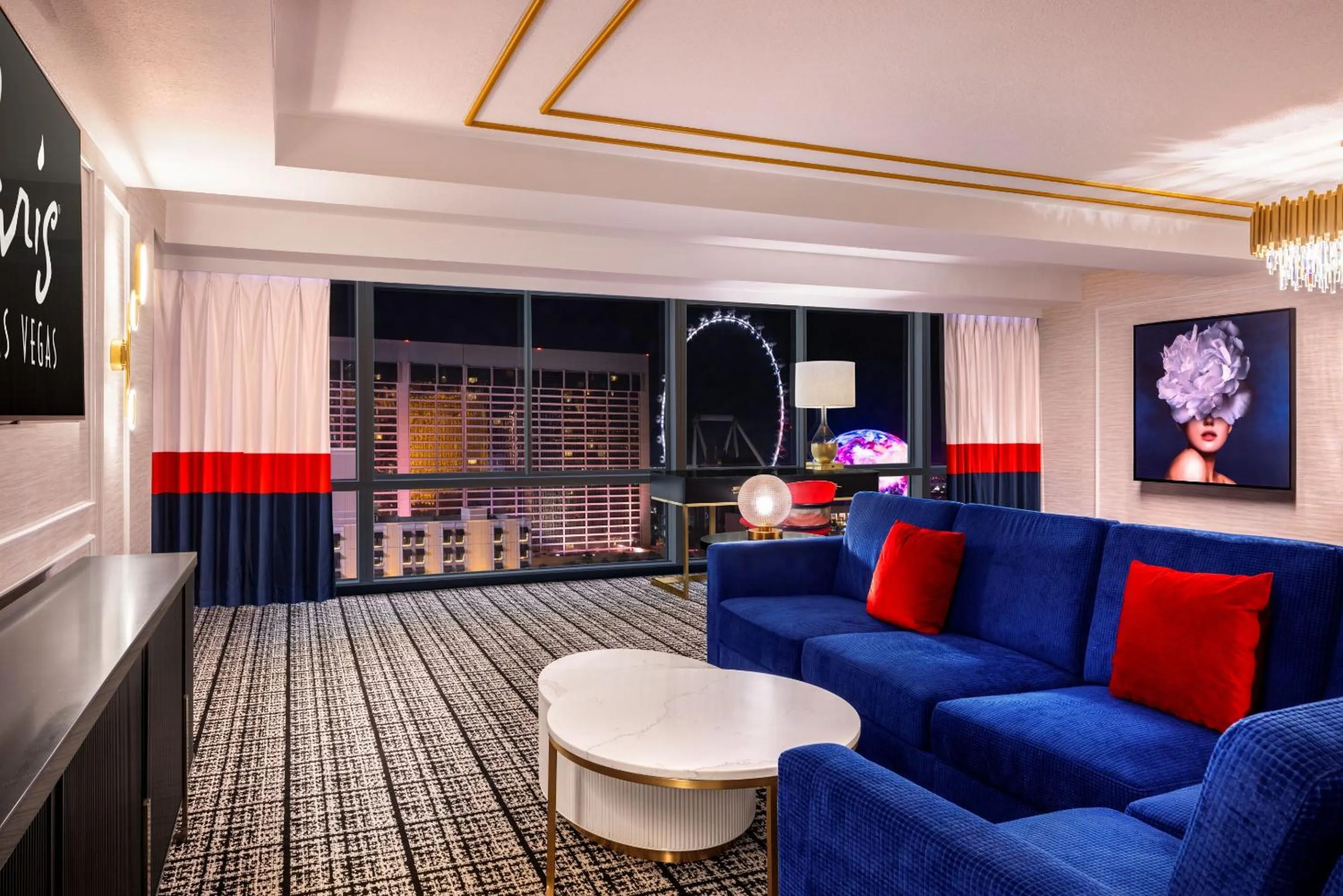 Seating area in Paris Las Vegas Hotel & Casino