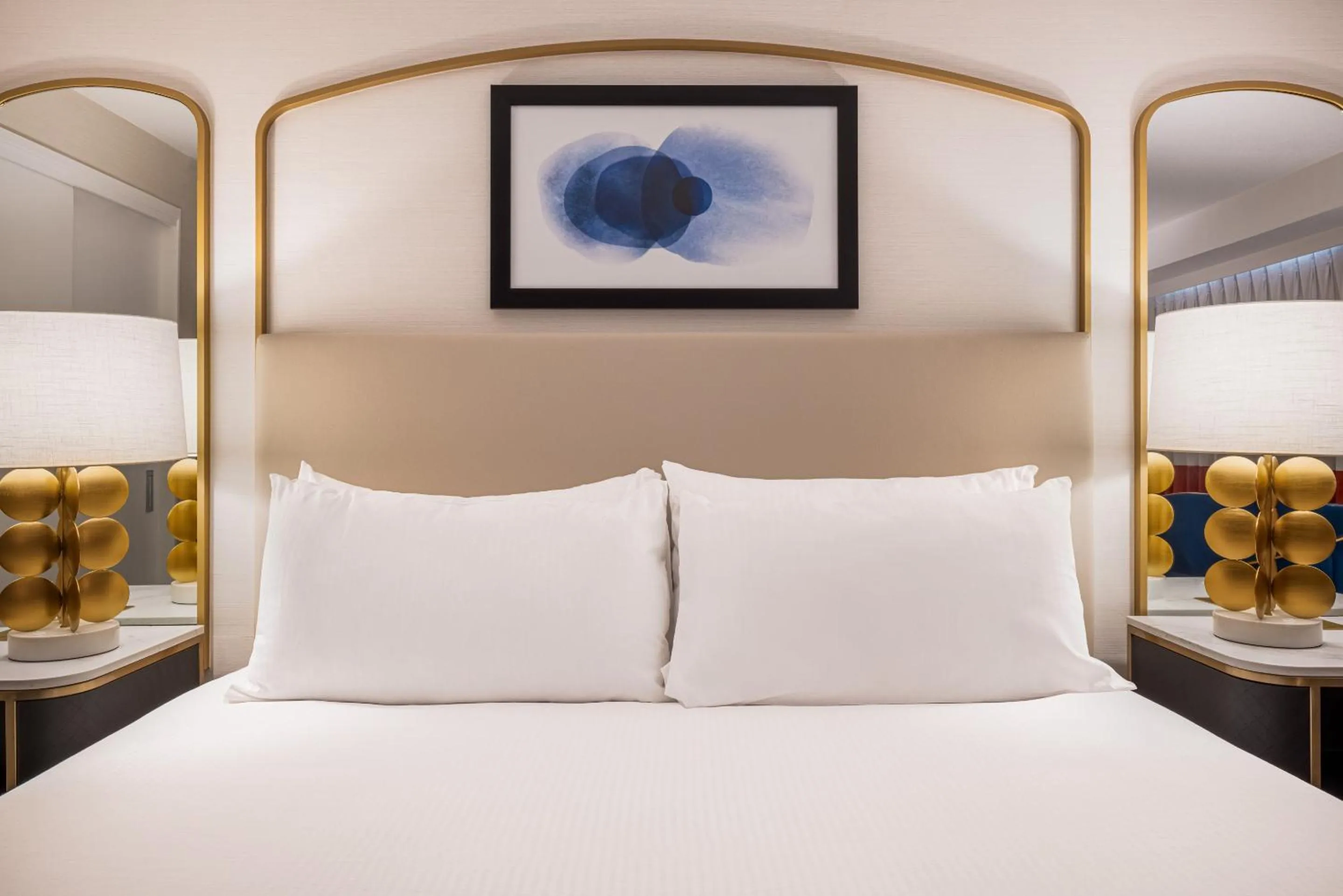 Bed in Paris Las Vegas Hotel & Casino