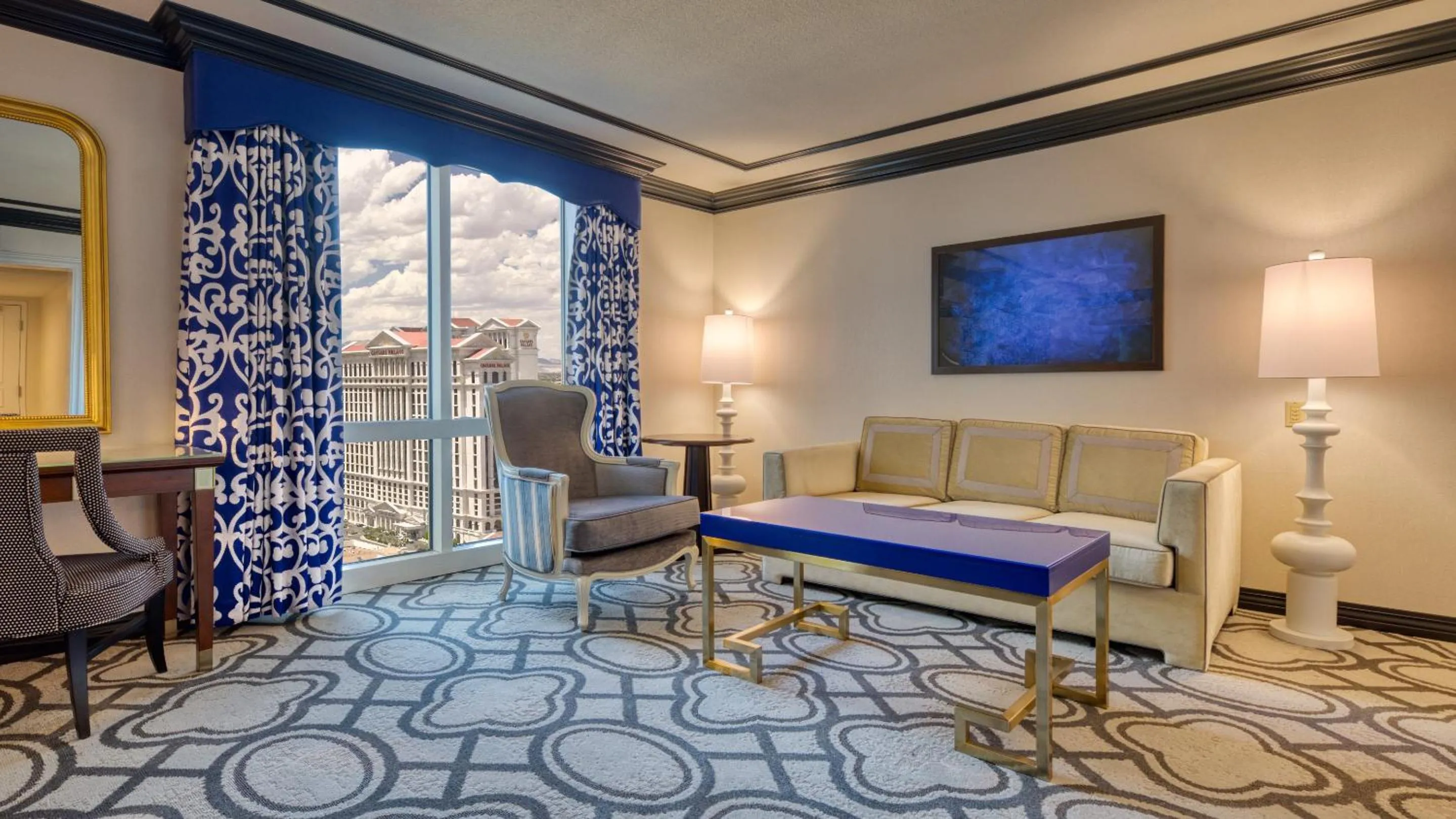 Seating area in Paris Las Vegas Hotel & Casino