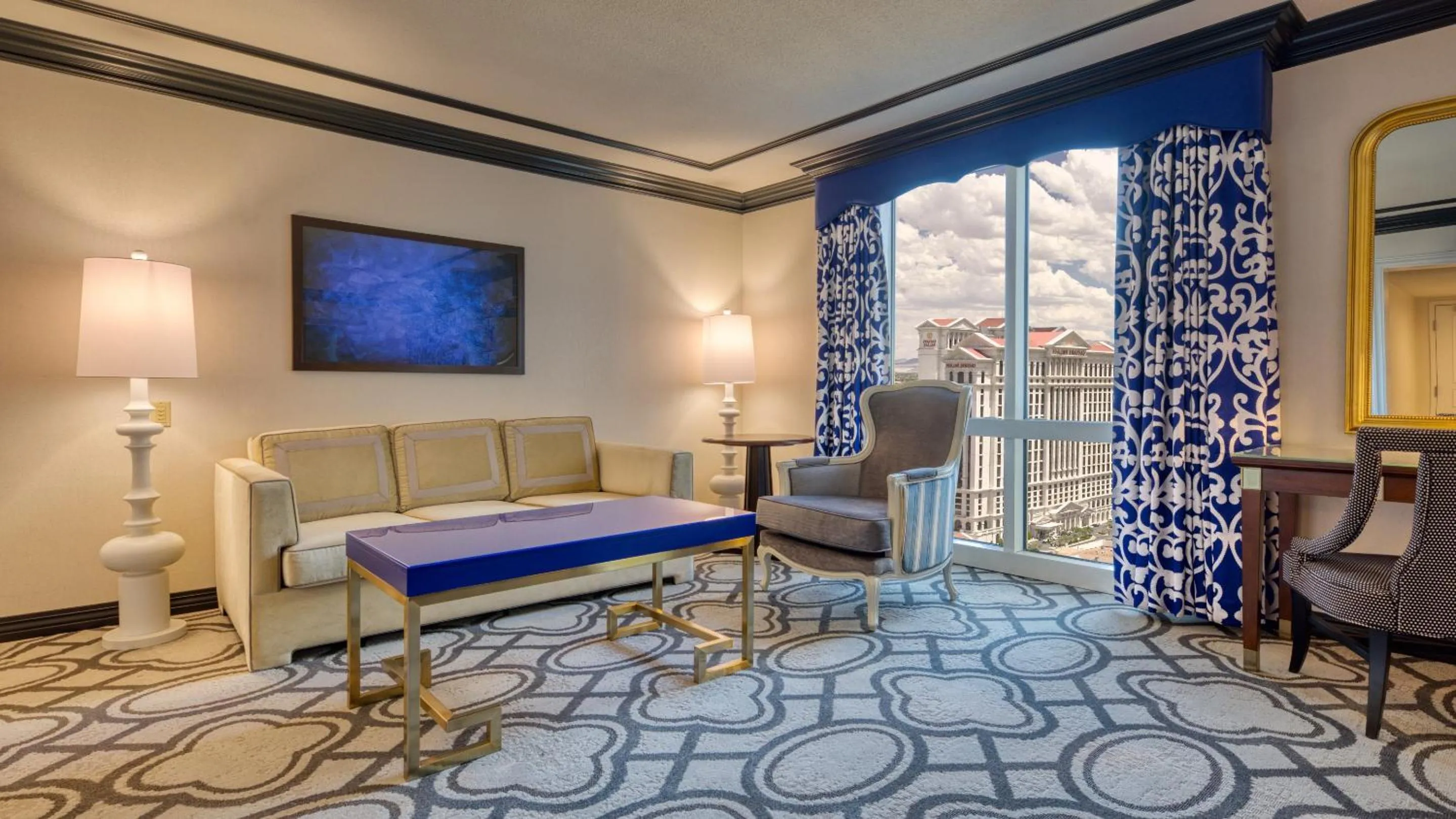 Seating area in Paris Las Vegas Hotel & Casino