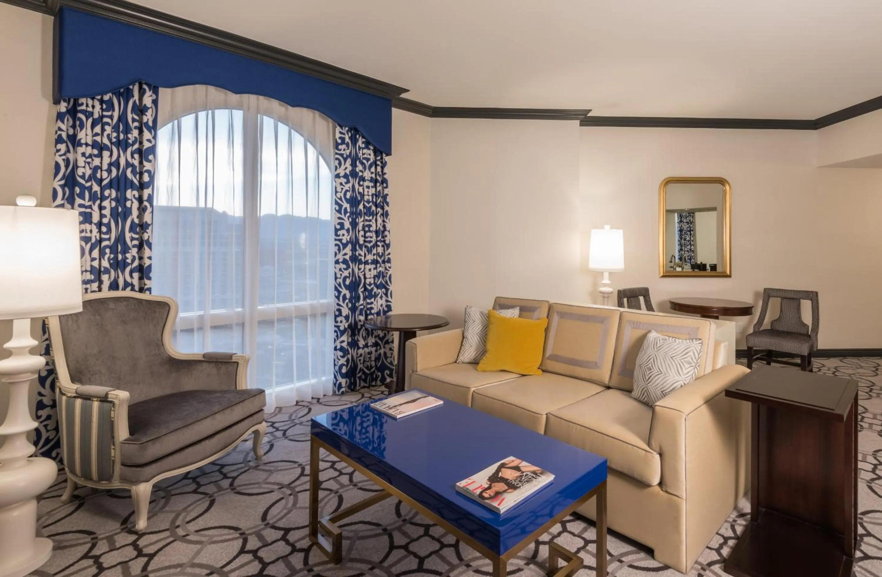 Seating area in Paris Las Vegas Hotel & Casino