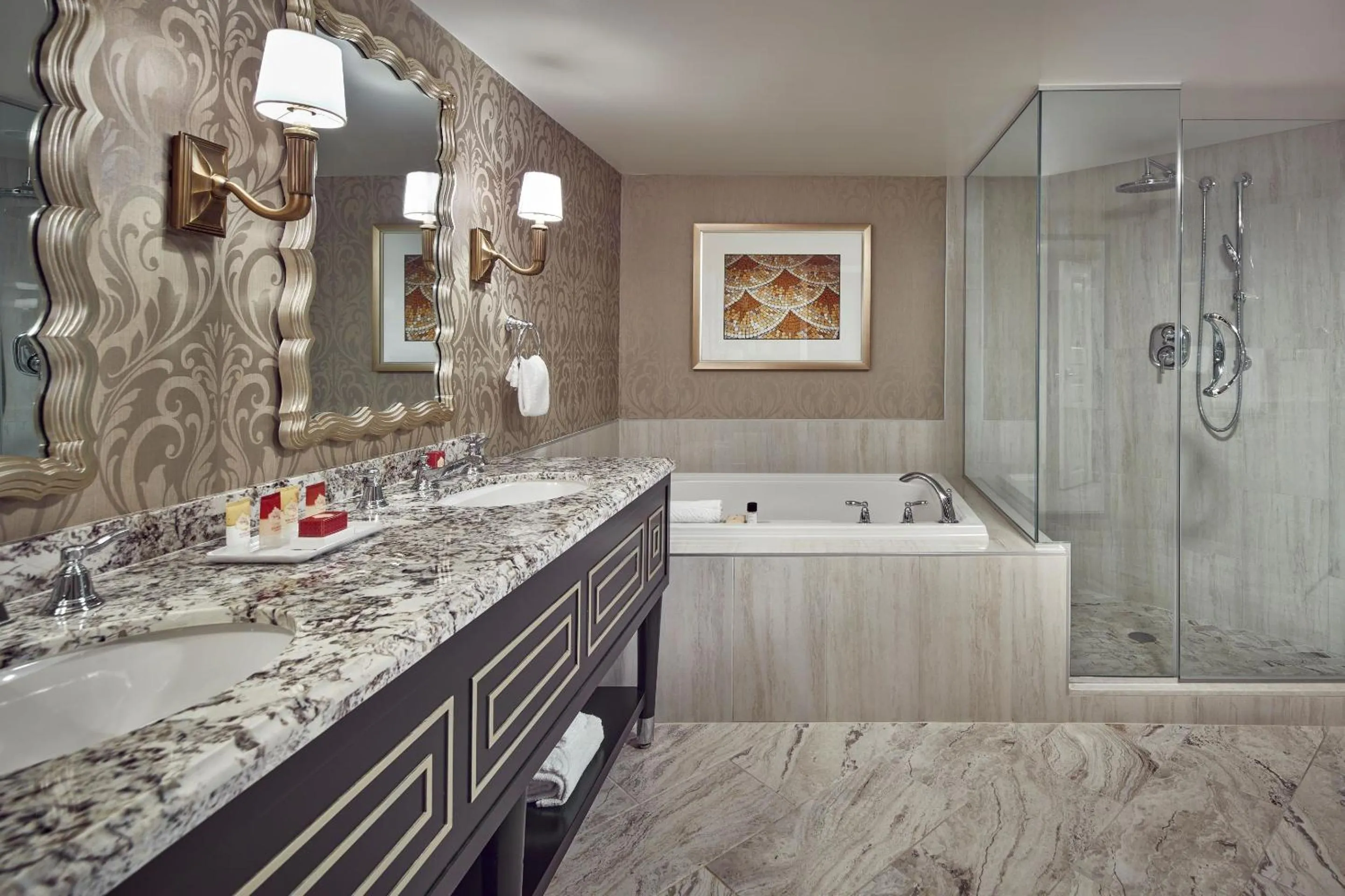 Bathroom in Paris Las Vegas Hotel & Casino