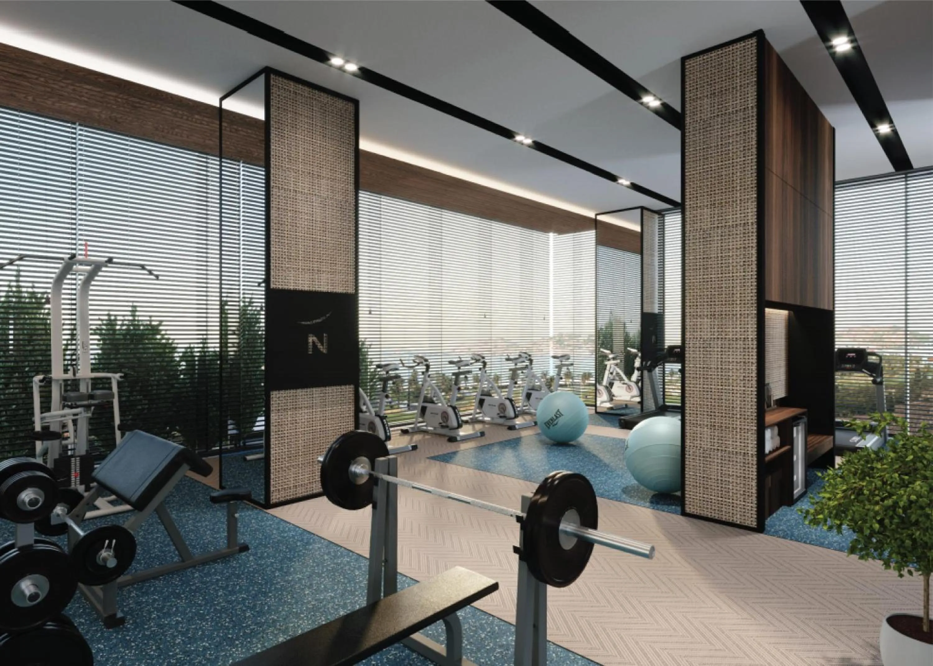 Fitness centre/facilities in FLC City Hotel Beach Quy Nhon