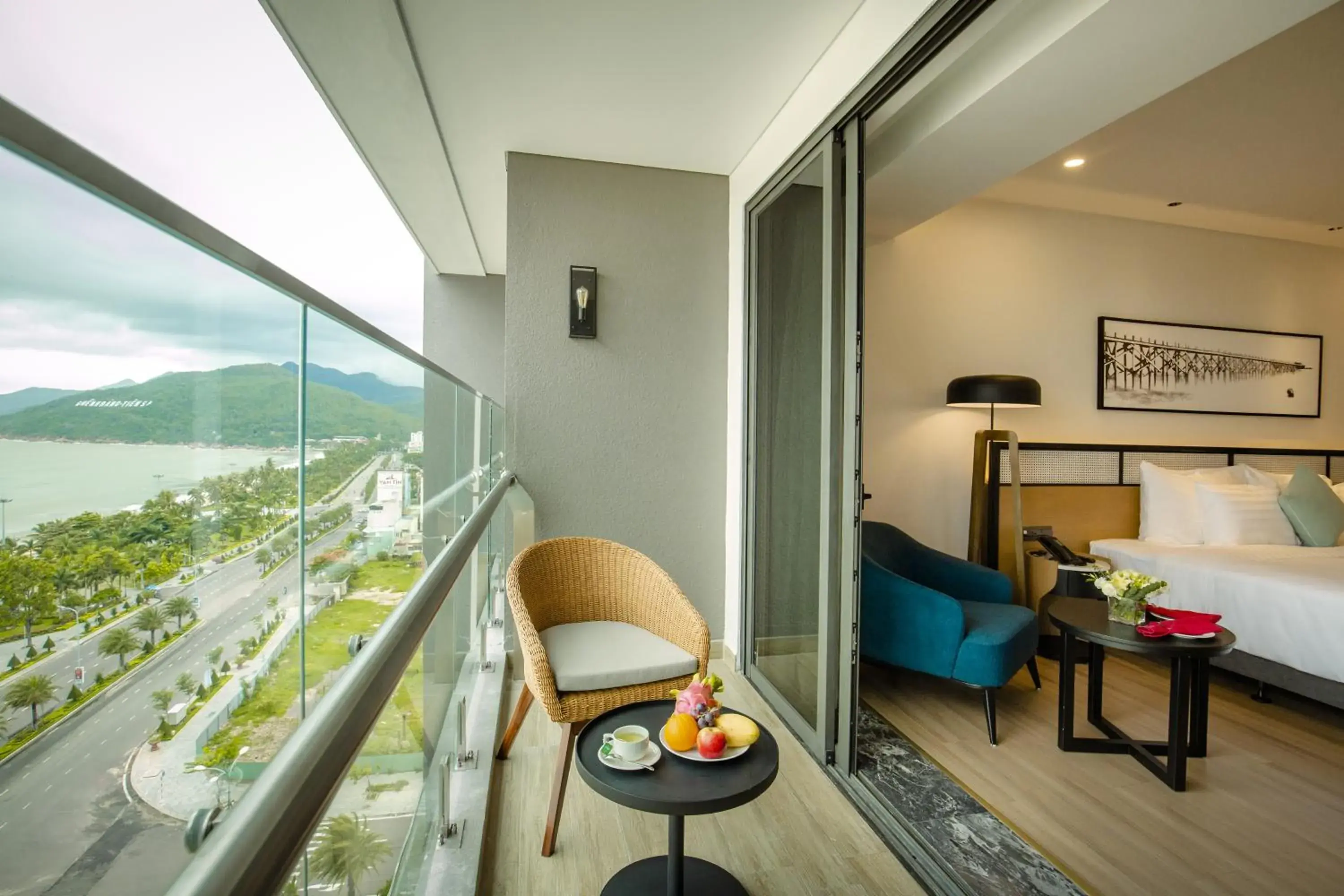 Sea view, Bed in FLC City Hotel Beach Quy Nhon Sea view, Bed in FLC City Hotel Beach Quy Nhon