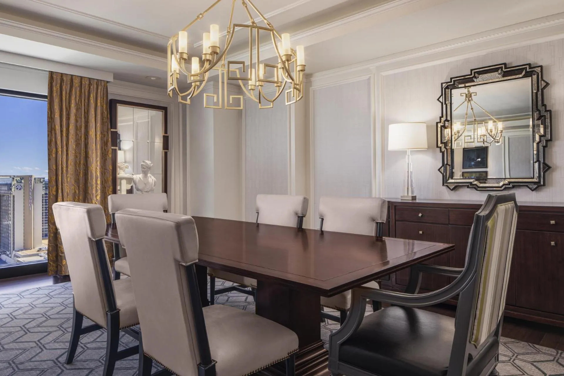 Dining area in Caesars Palace Hotel & Casino