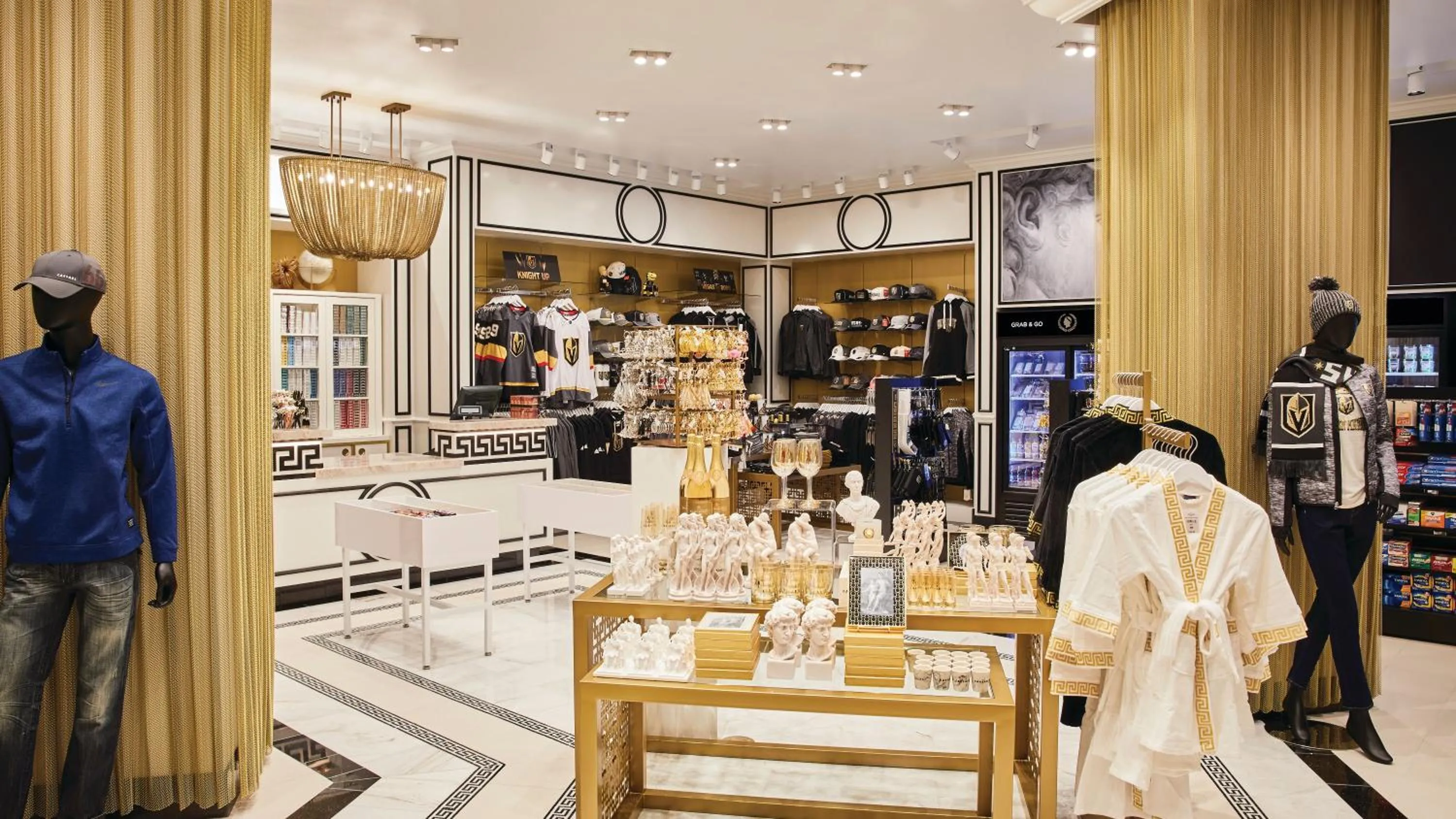 Shopping Area in Caesars Palace Hotel & Casino