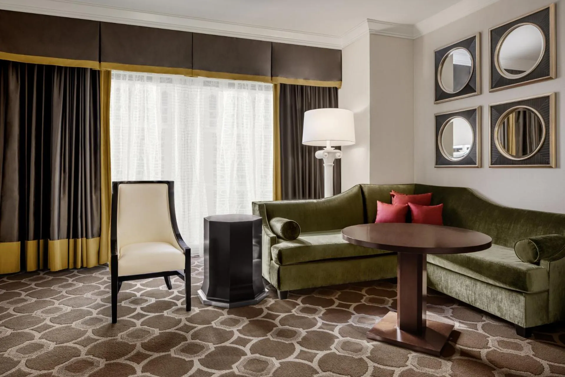 Seating area in Caesars Palace Hotel & Casino