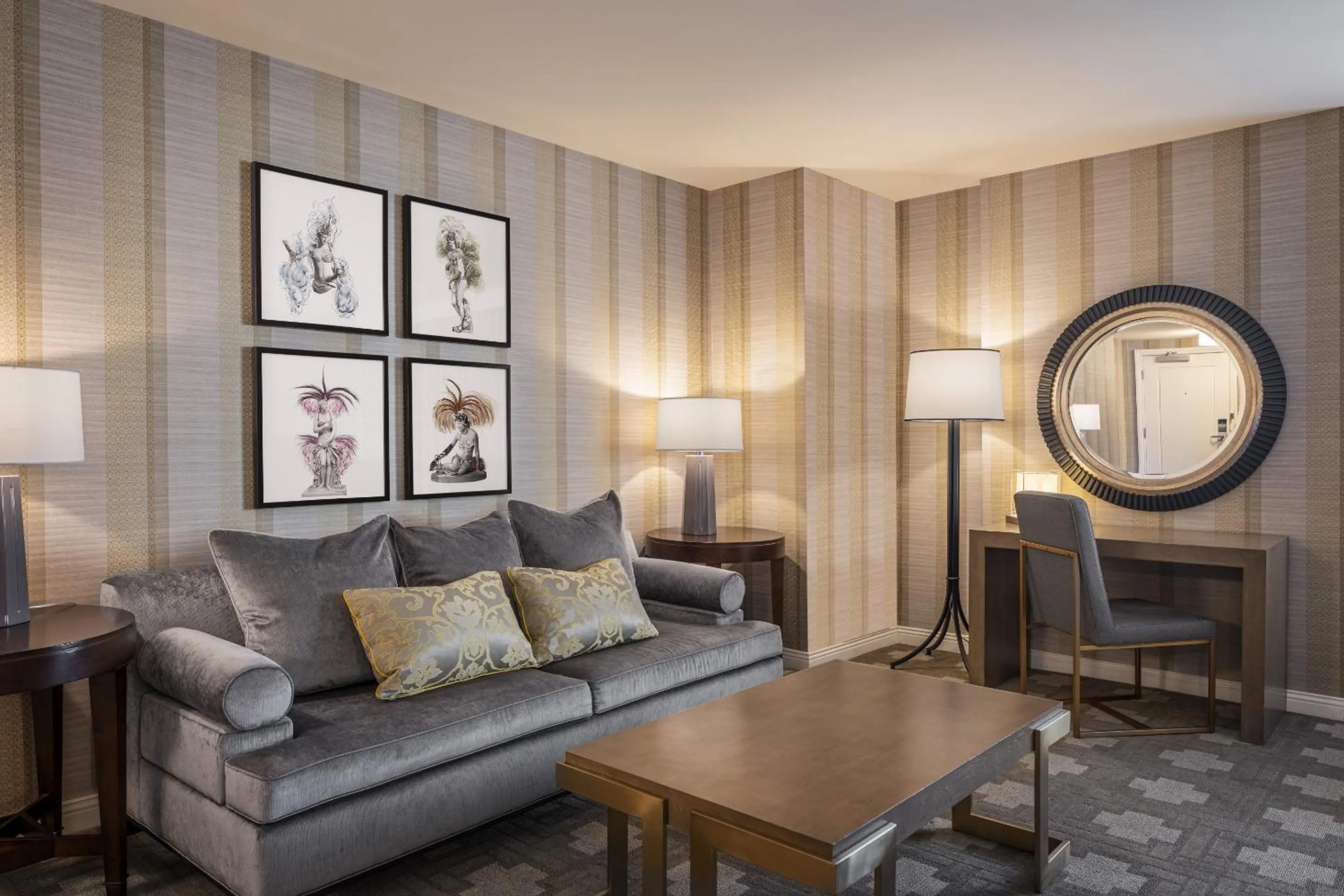 Seating area in Caesars Palace Hotel & Casino