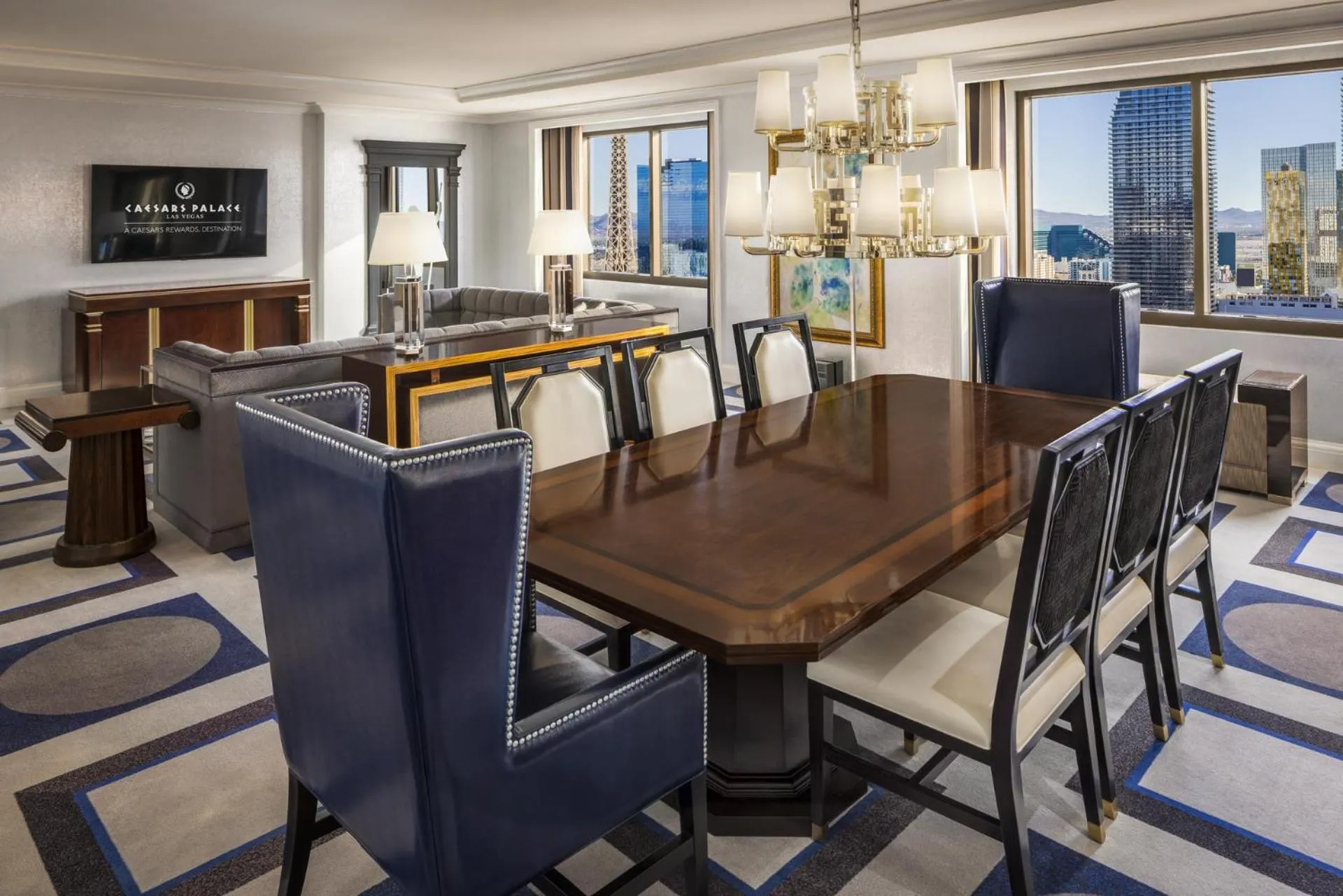 Dining area in Caesars Palace Hotel & Casino