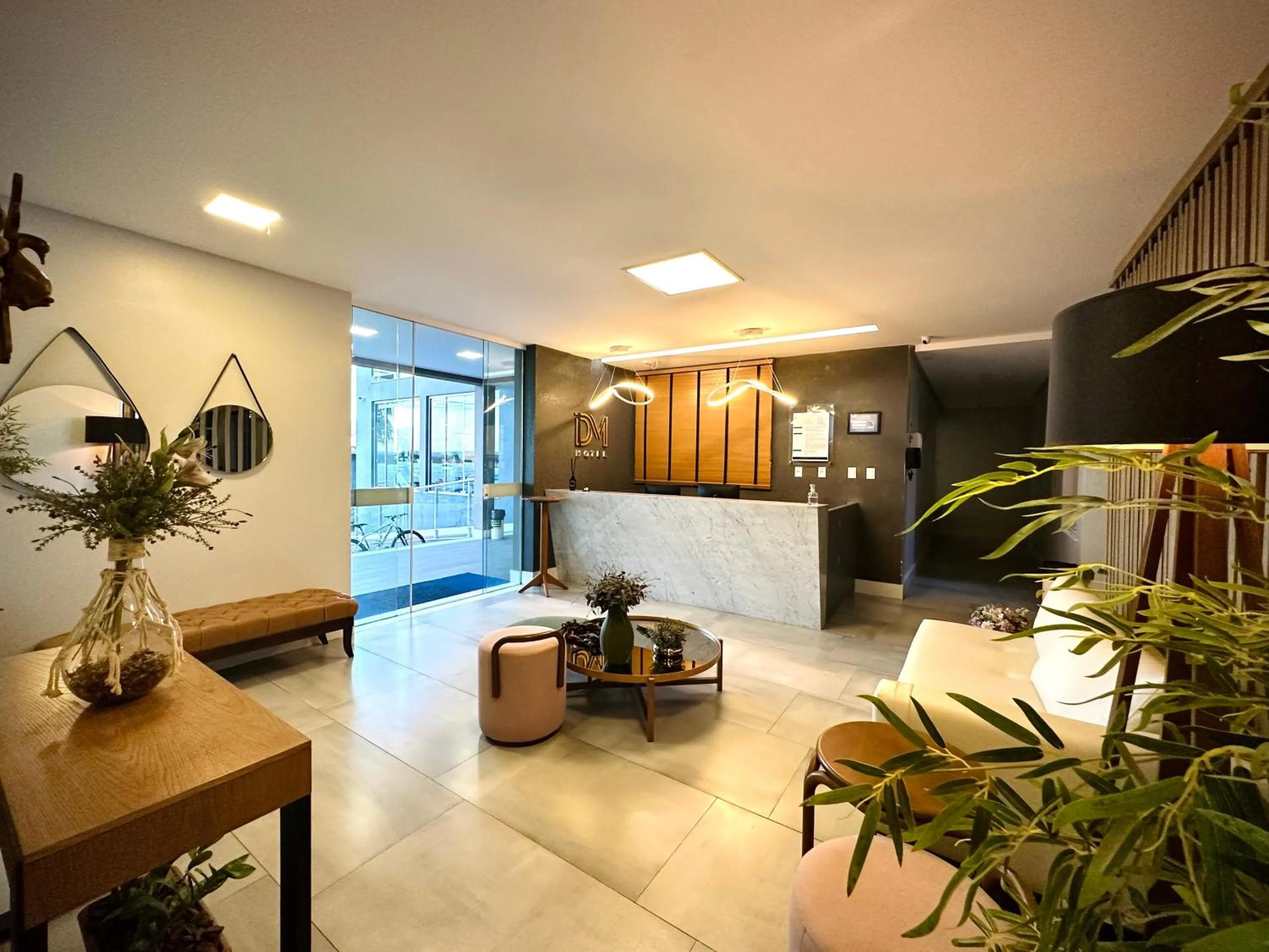 Facade/entrance in DM HOTEL